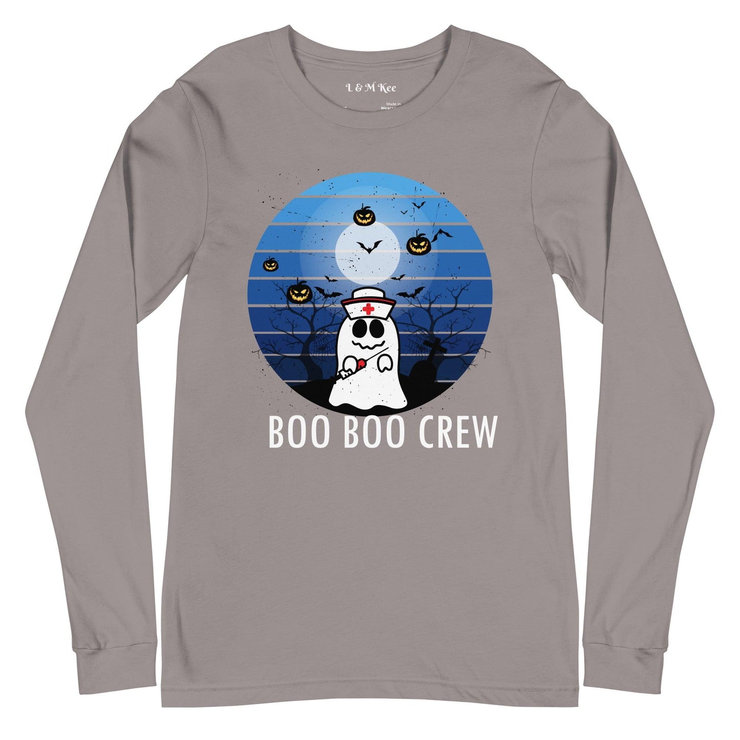 Boo Boo Crew Unisex Long Sleeve Tee - L & M Kee, LLC