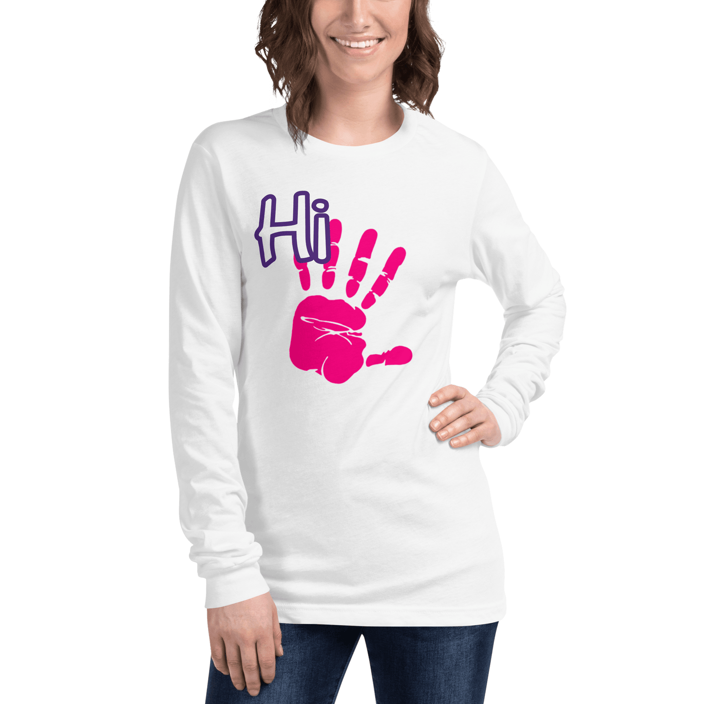 Hi Long Sleeve Tee - L & M Kee, LLC