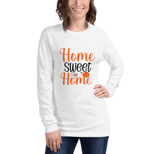 Home Sweet Home Unisex Long Sleeve Tee - L & M Kee, LLC