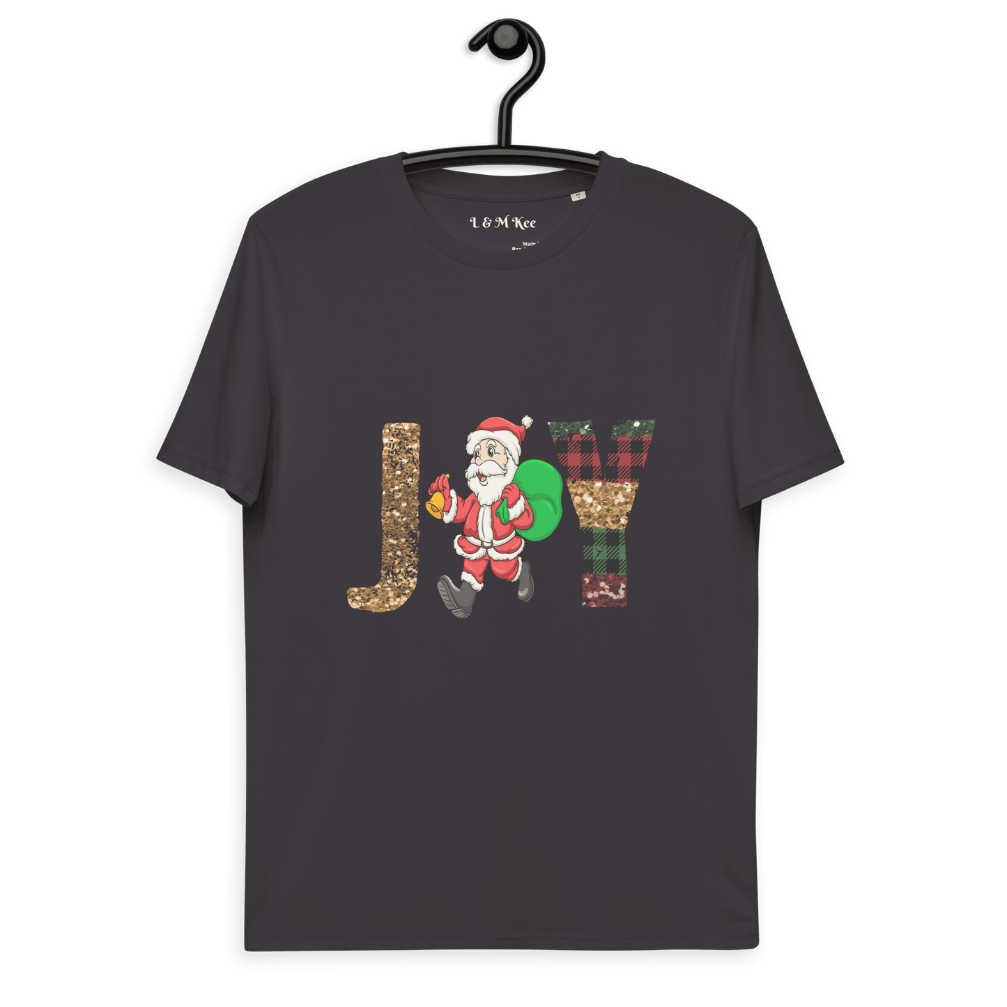 Joy Unisex Organic Cotton T-shirt - L & M Kee, LLC