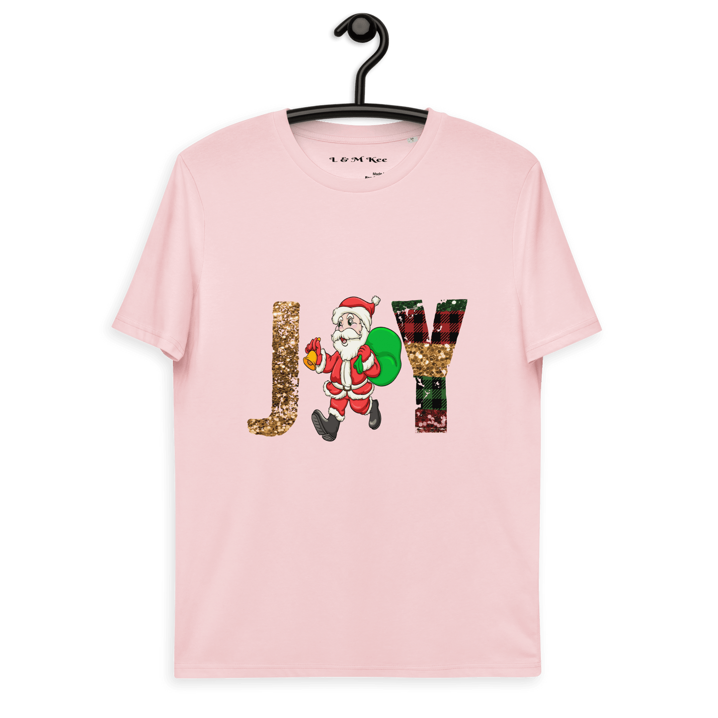 Joy Unisex Organic Cotton T-shirt - L & M Kee, LLC