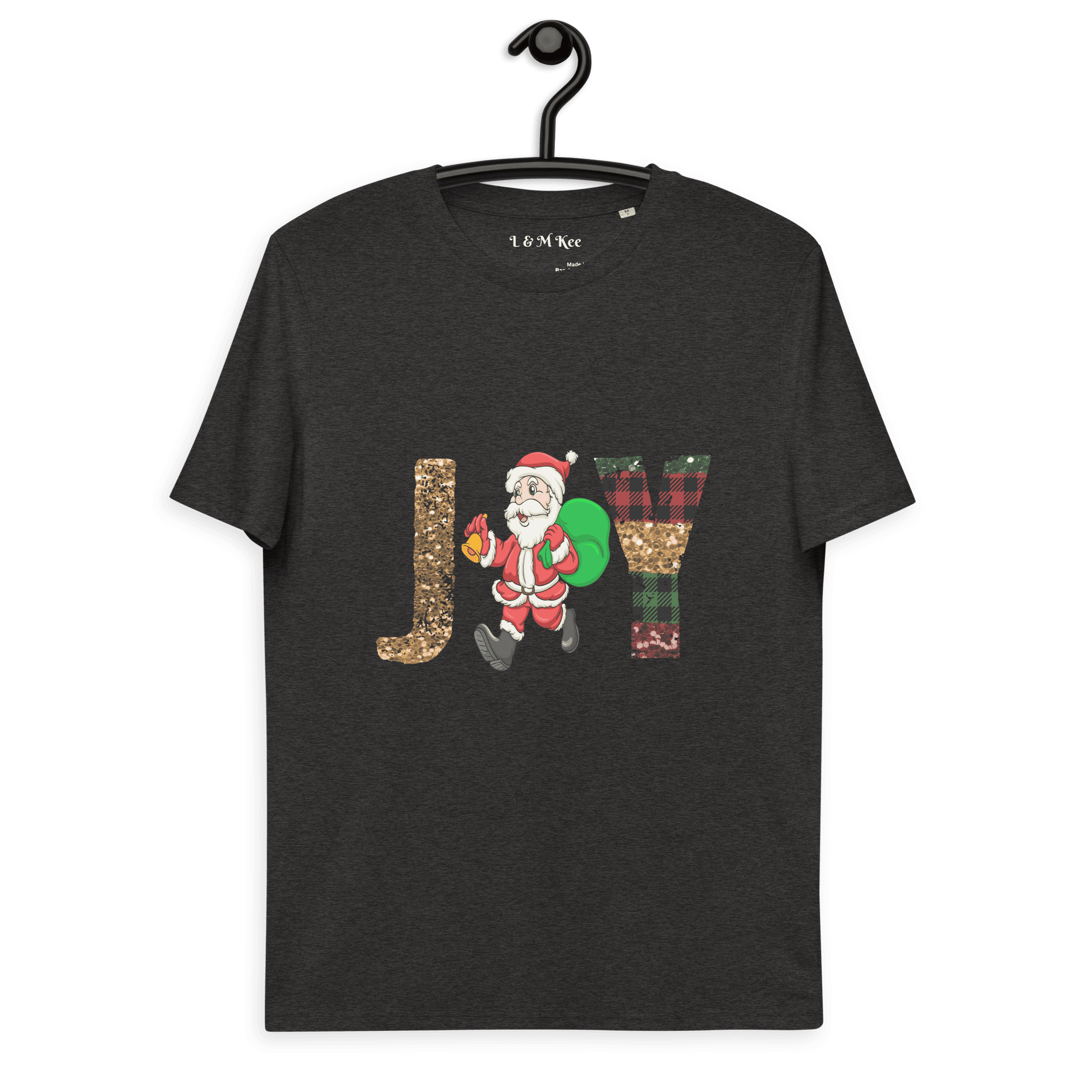 Joy Unisex Organic Cotton T-shirt - L & M Kee, LLC