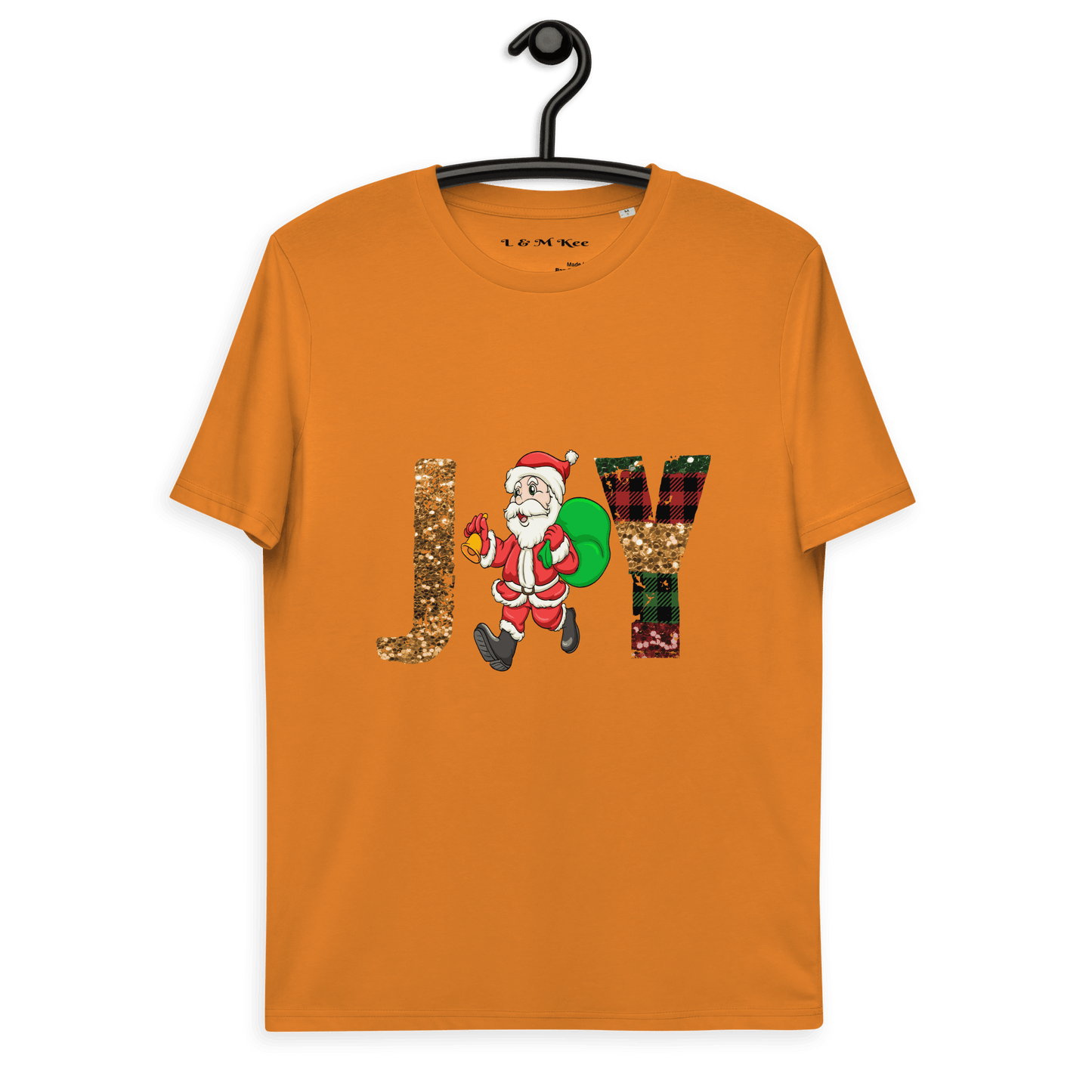 Joy Unisex Organic Cotton T-shirt - L & M Kee, LLC