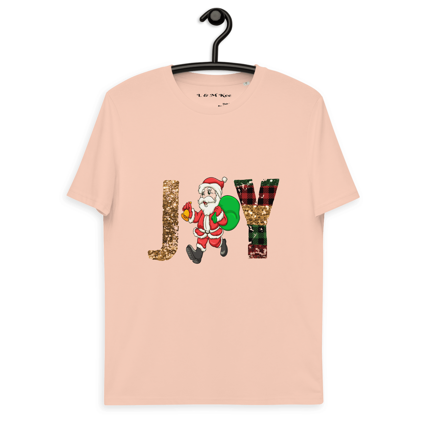 Joy Unisex Organic Cotton T-shirt - L & M Kee, LLC