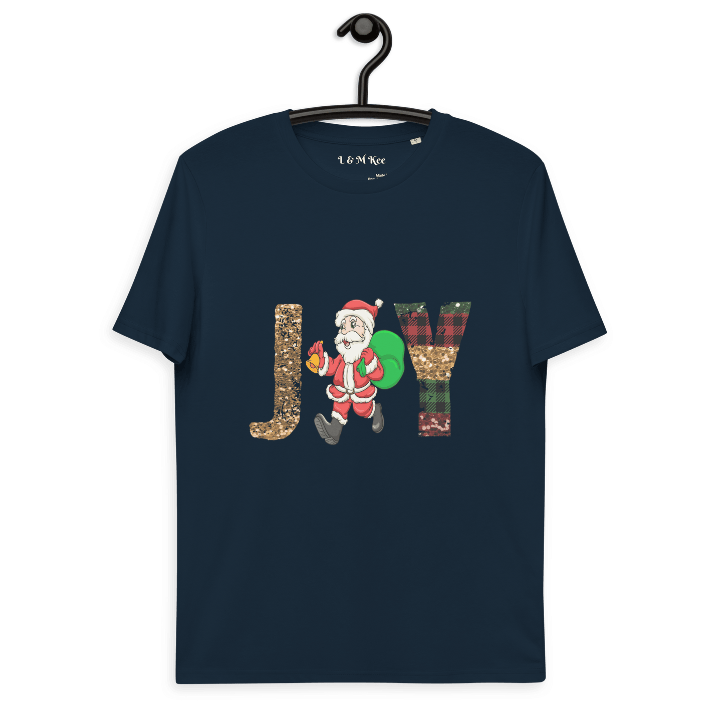 Joy Unisex Organic Cotton T-shirt - L & M Kee, LLC