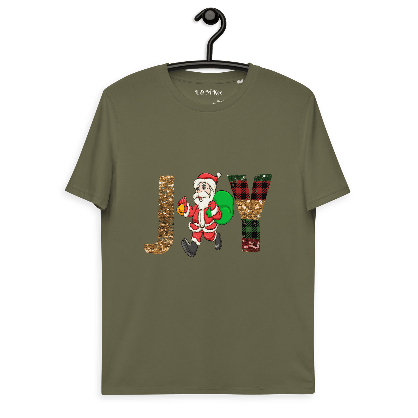 Joy Unisex Organic Cotton T-shirt - L & M Kee, LLC