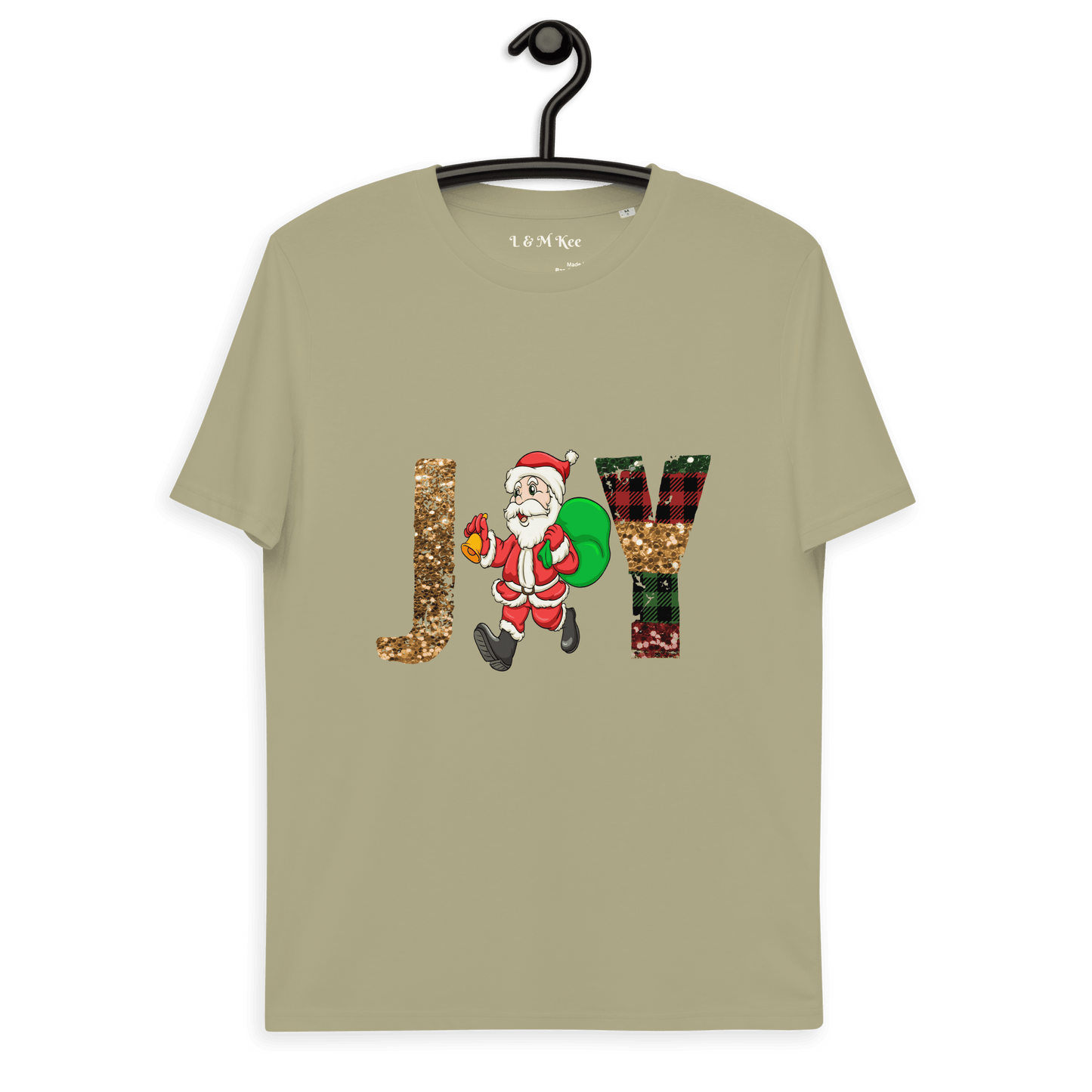 Joy Unisex Organic Cotton T-shirt - L & M Kee, LLC