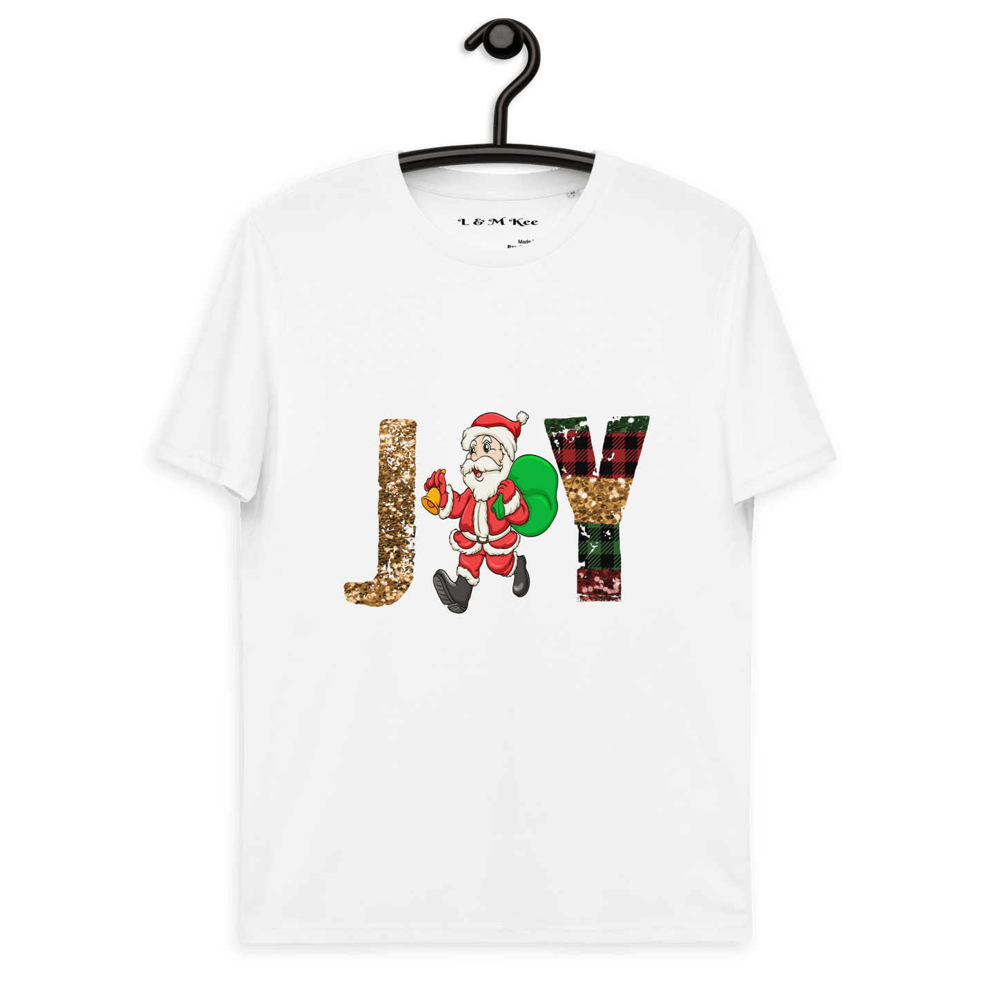 Joy Unisex Organic Cotton T-shirt - L & M Kee, LLC