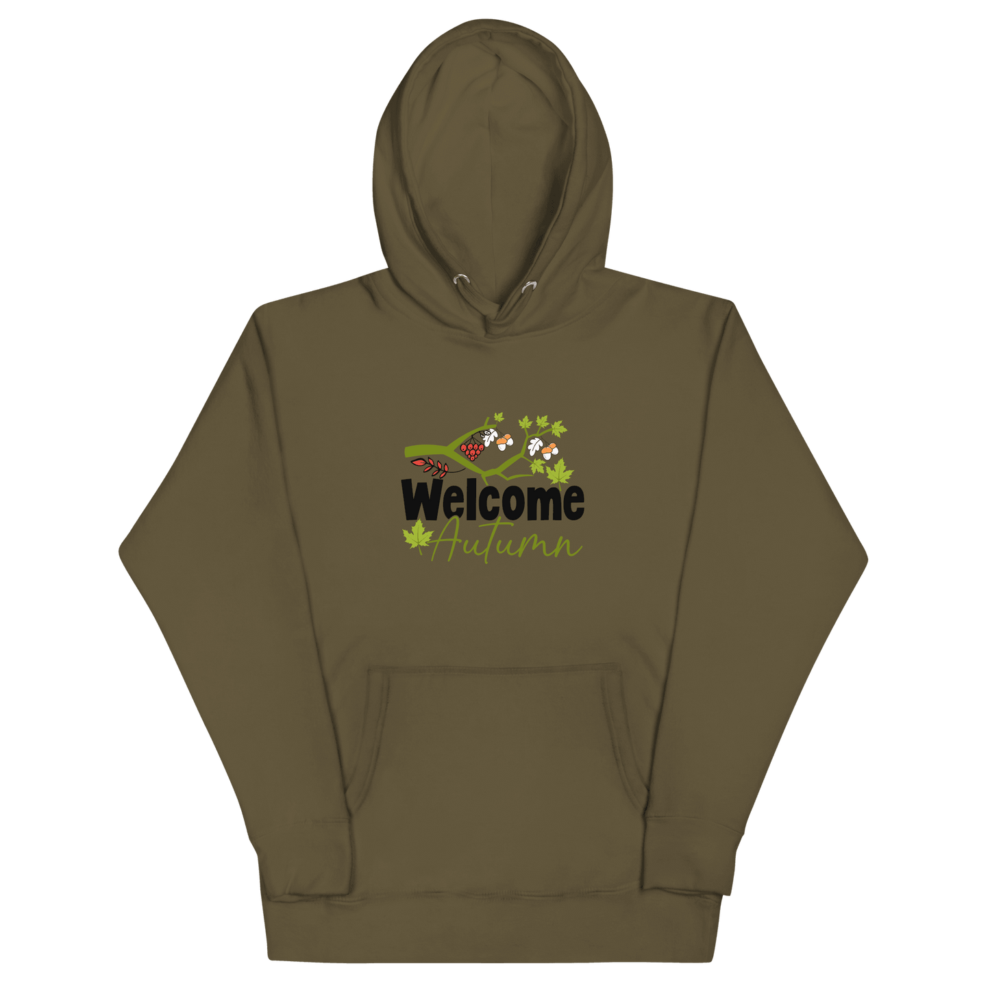 Welcome Autumn Unisex Hoodie - L & M Kee, LLC