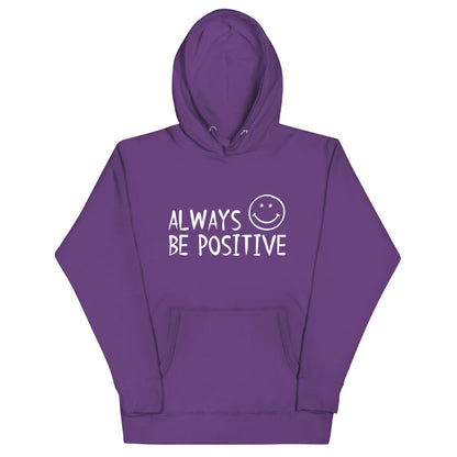 Be Positive Unisex Hoodie - L & M Kee, LLC