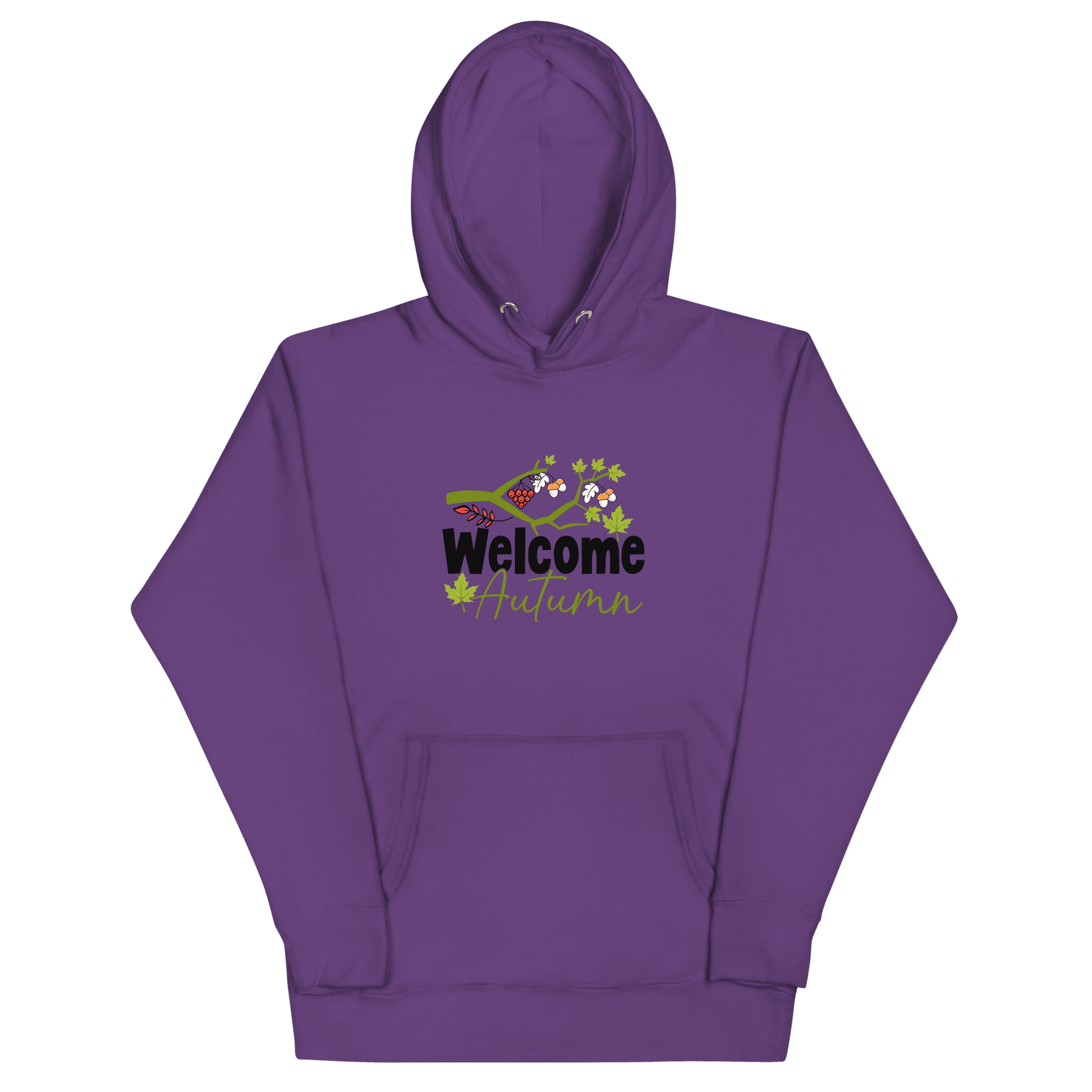 Welcome Autumn Unisex Hoodie - L & M Kee, LLC