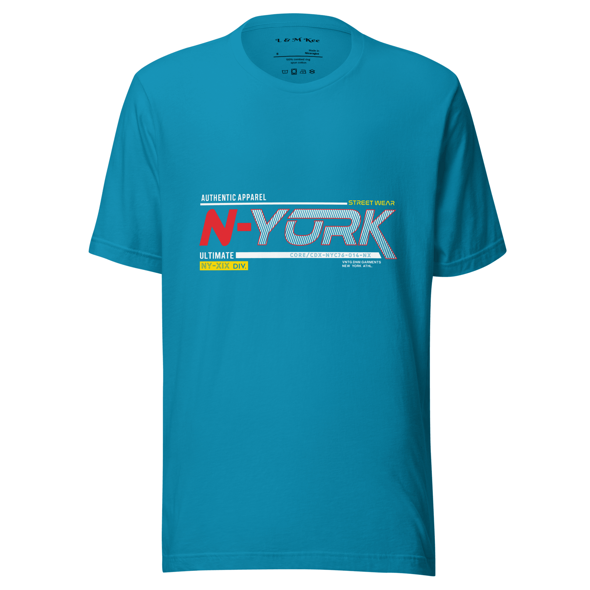 Authentic Apparel N York Unisex t-shirt - L & M Kee, LLC