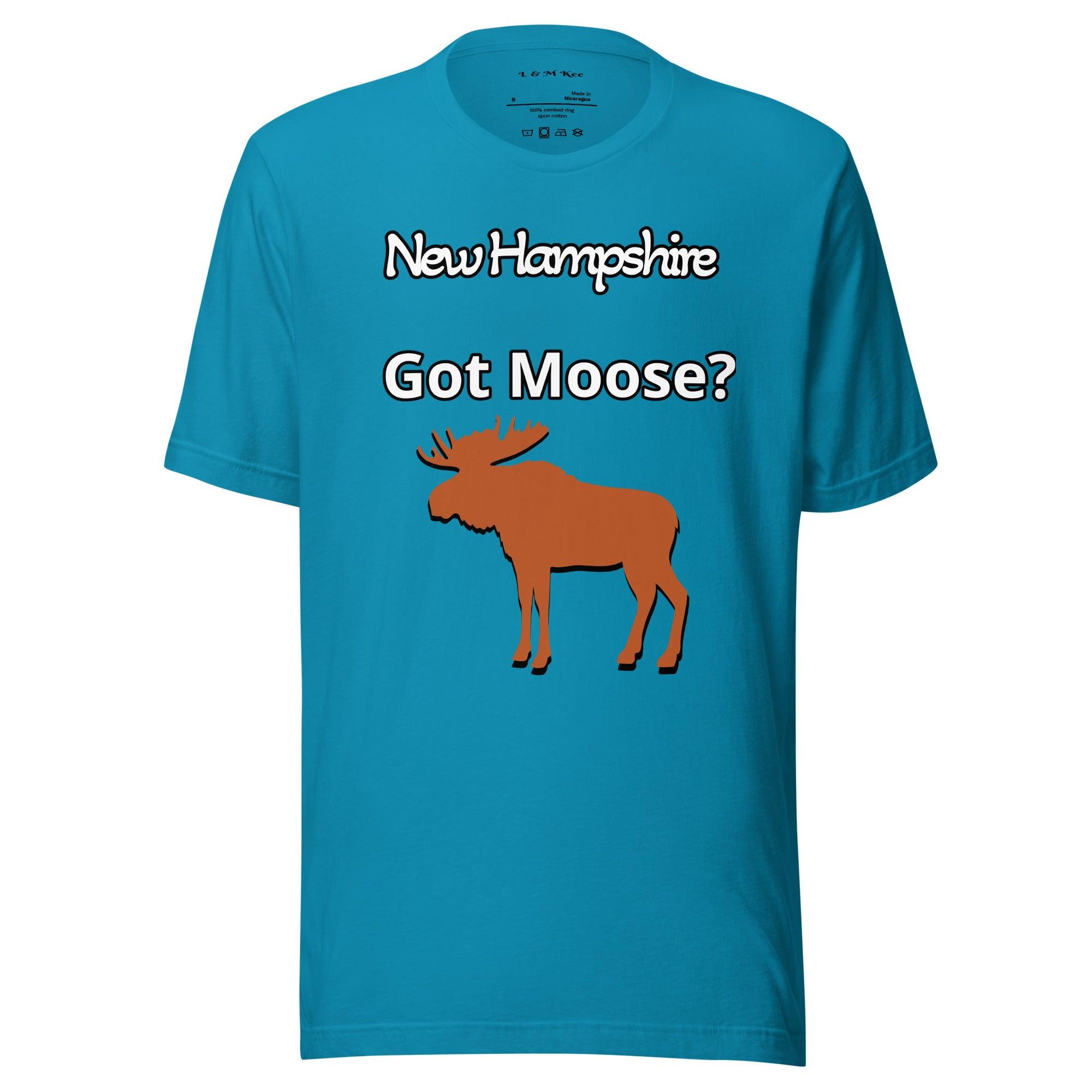 New Hampshire Got Moose Unisex t-shirt - L & M Kee, LLC