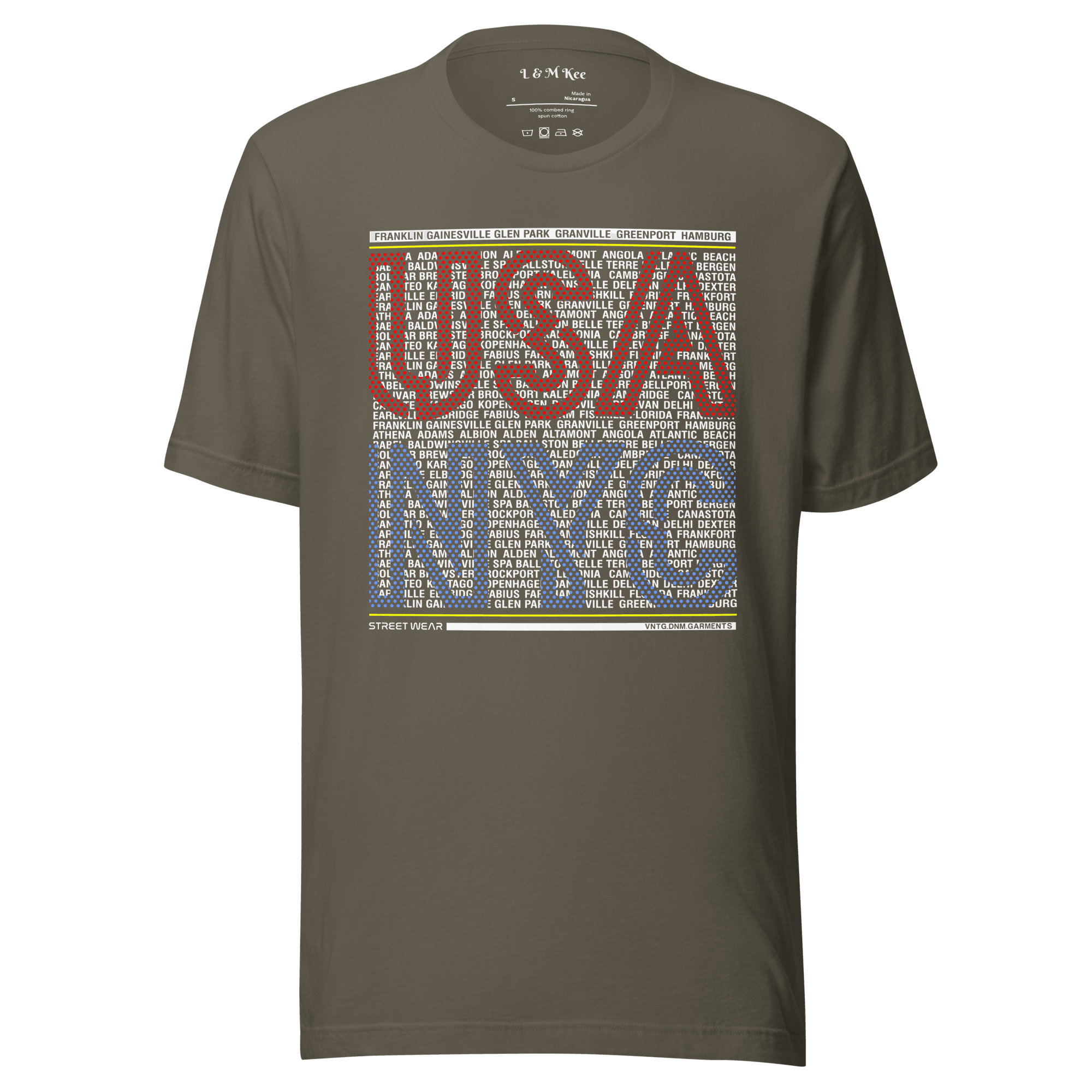 USA NYC Streetwear Unisex t-shirt - L & M Kee, LLC