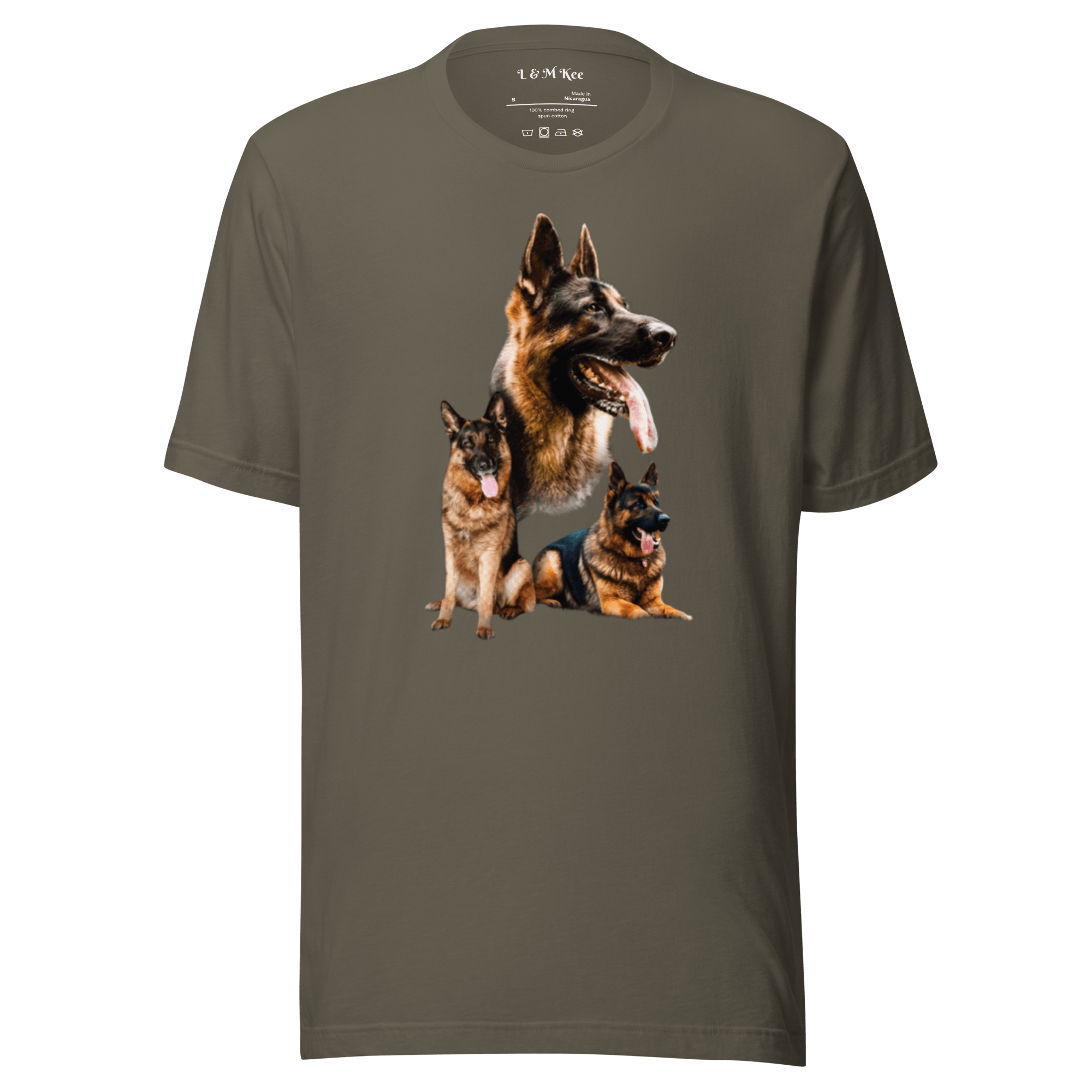 German Shephard Unisex t-shirt - L & M Kee, LLC