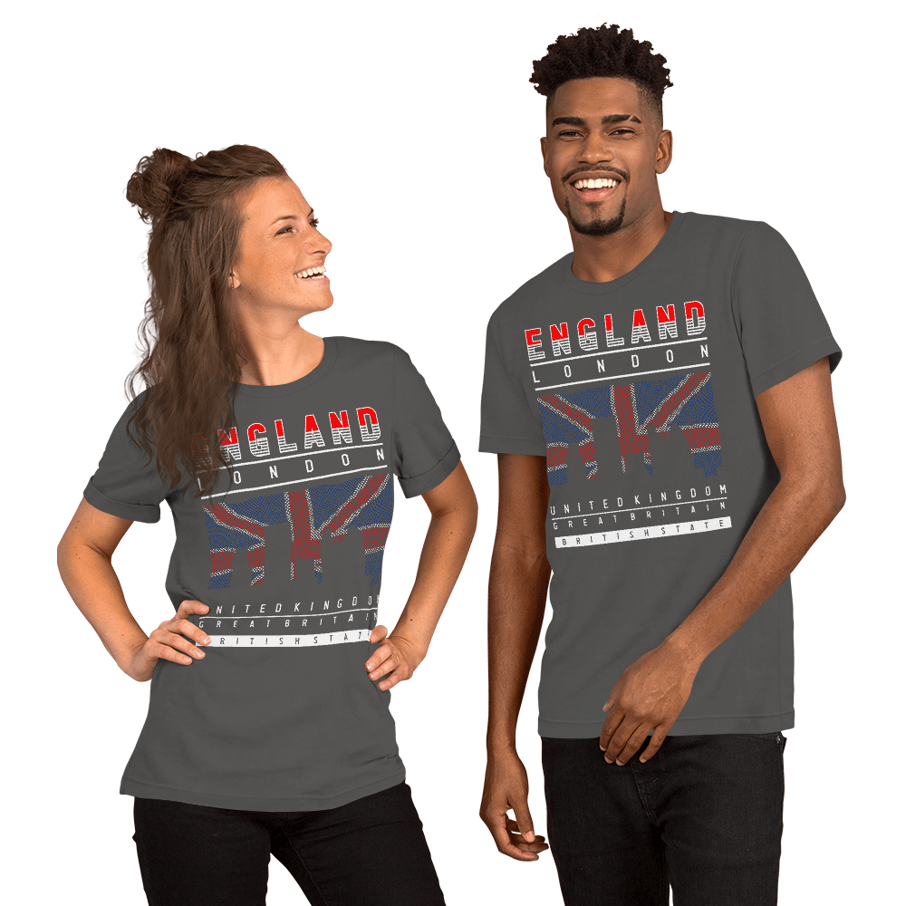 London England Streetwear Unisex T-shirt - L & M Kee, LLC