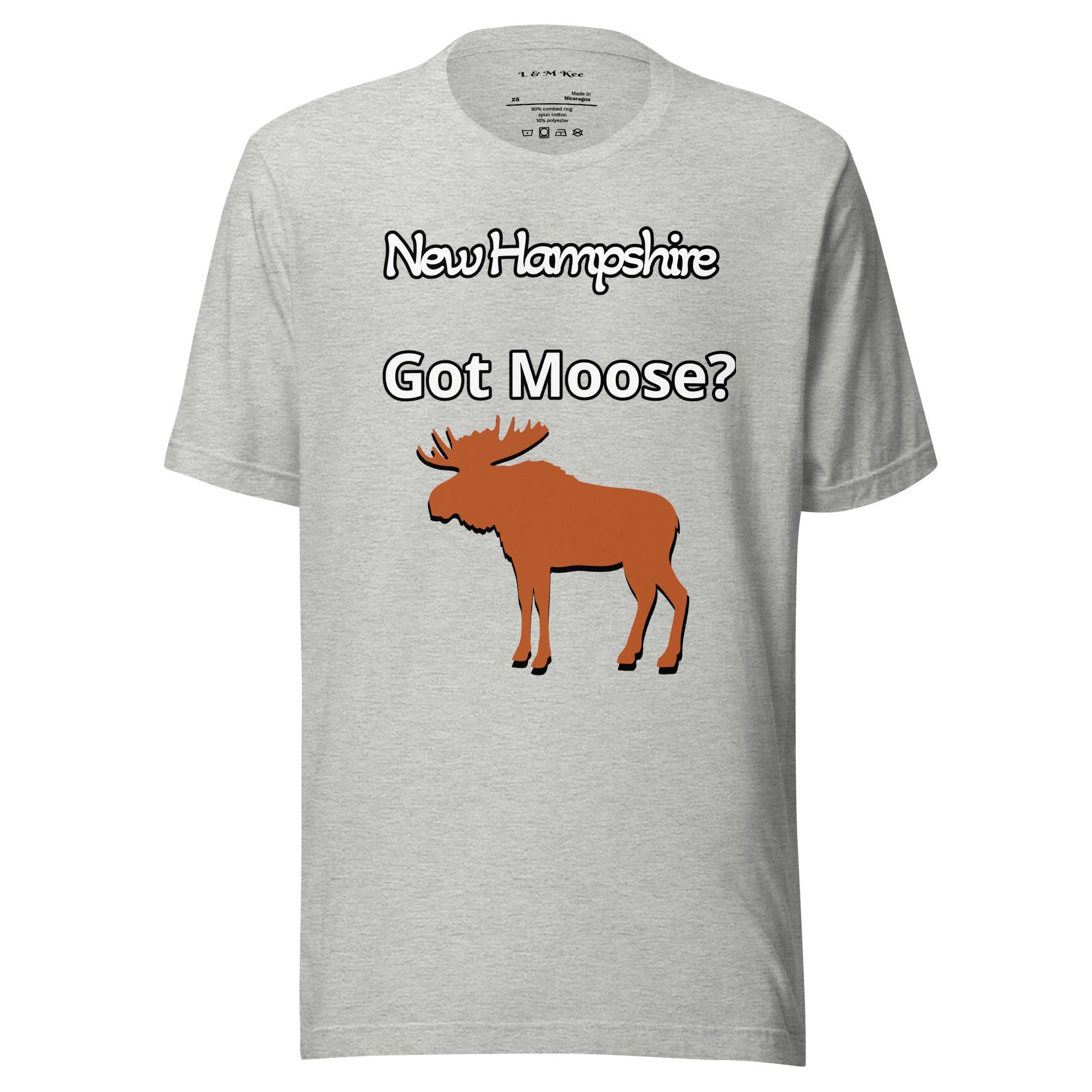 New Hampshire Got Moose Unisex t-shirt - L & M Kee, LLC
