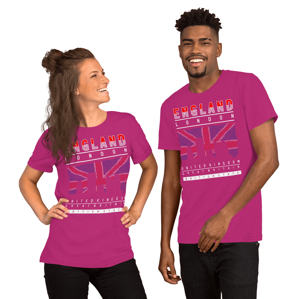 London England Streetwear Unisex T-shirt - L & M Kee, LLC