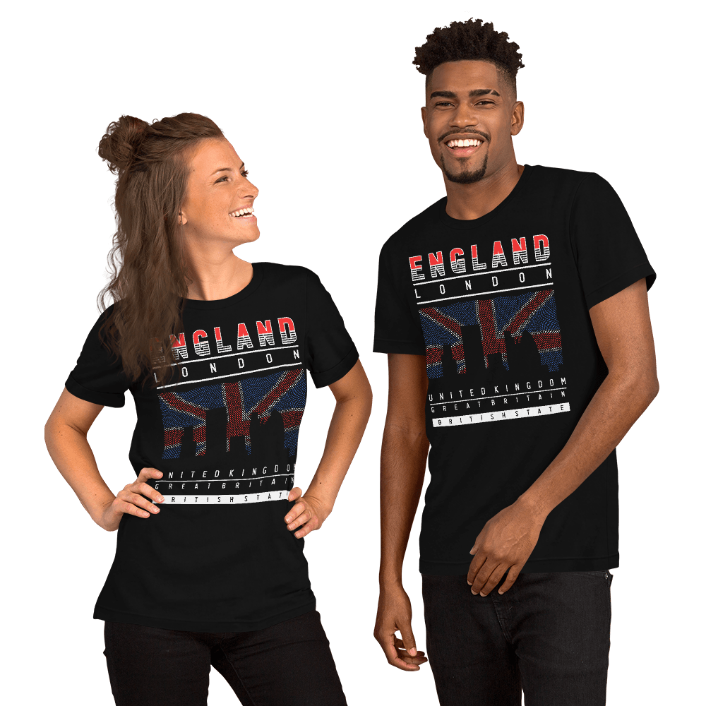 London England Streetwear Unisex T-shirt - L & M Kee, LLC
