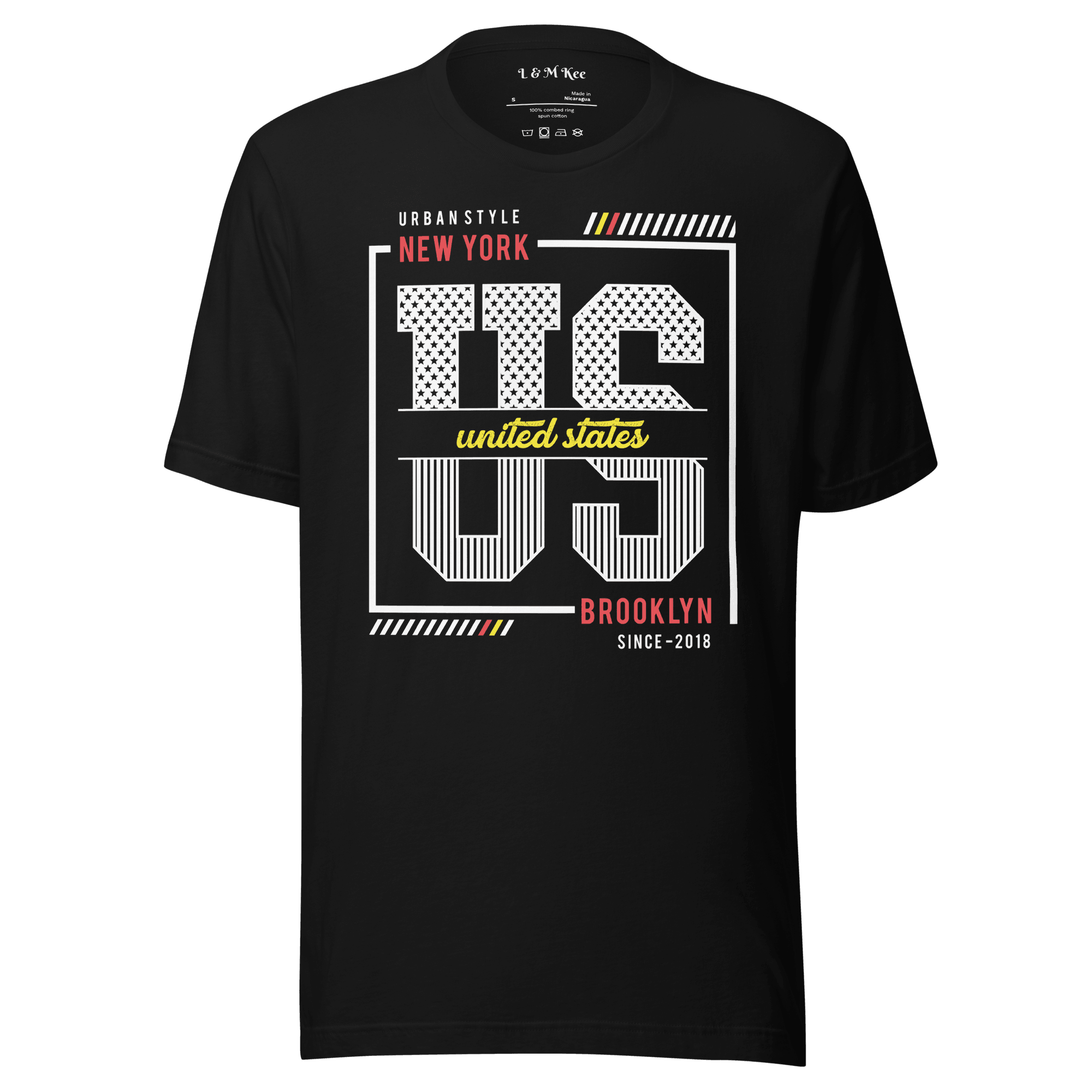 United States Urban Style Streetwear Unisex t-shirt - L & M Kee, LLC