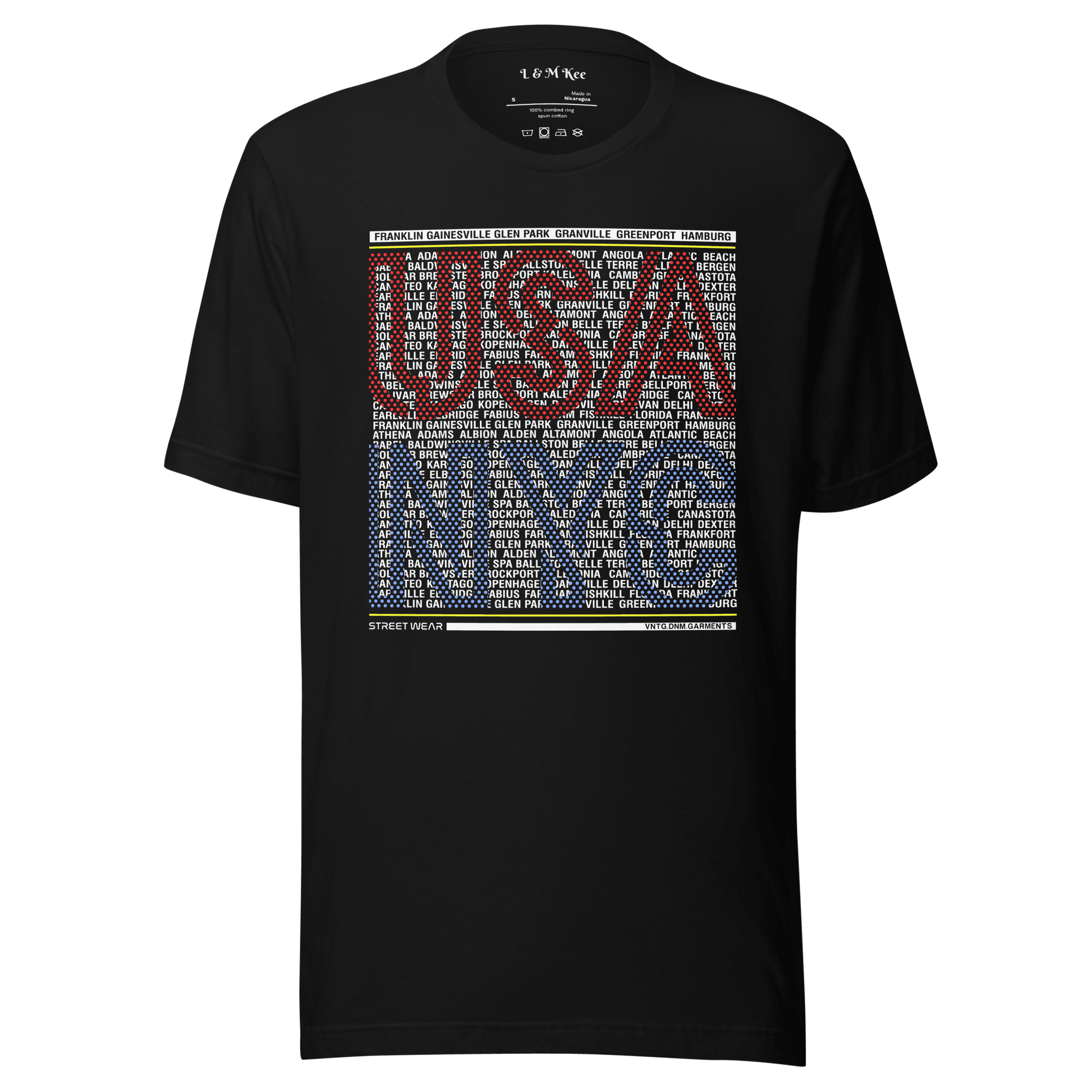 USA NYC Streetwear Unisex t-shirt - L & M Kee, LLC