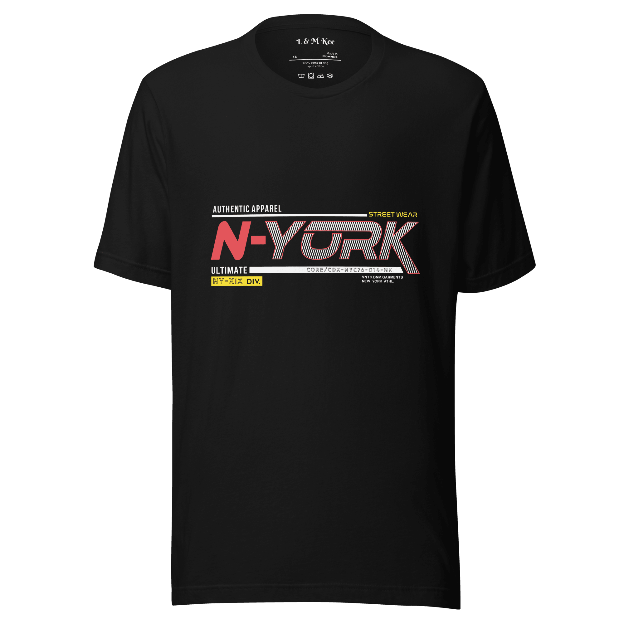 Authentic Apparel N York Unisex t-shirt - L & M Kee, LLC