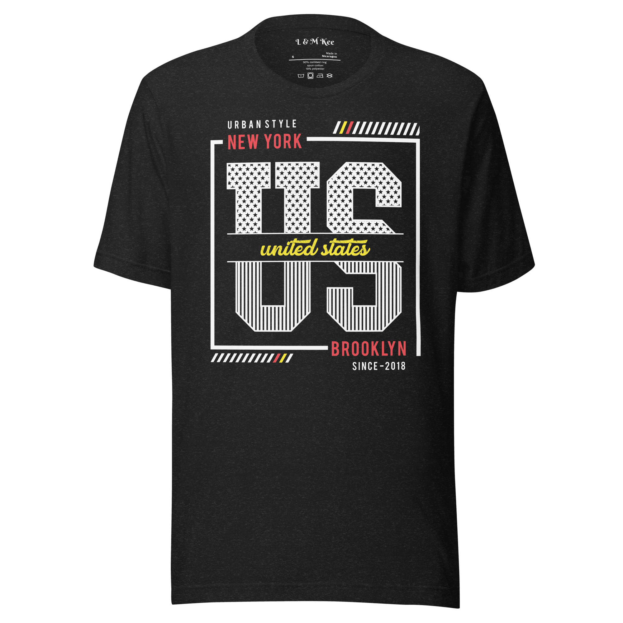 United States Urban Style Streetwear Unisex t-shirt - L & M Kee, LLC