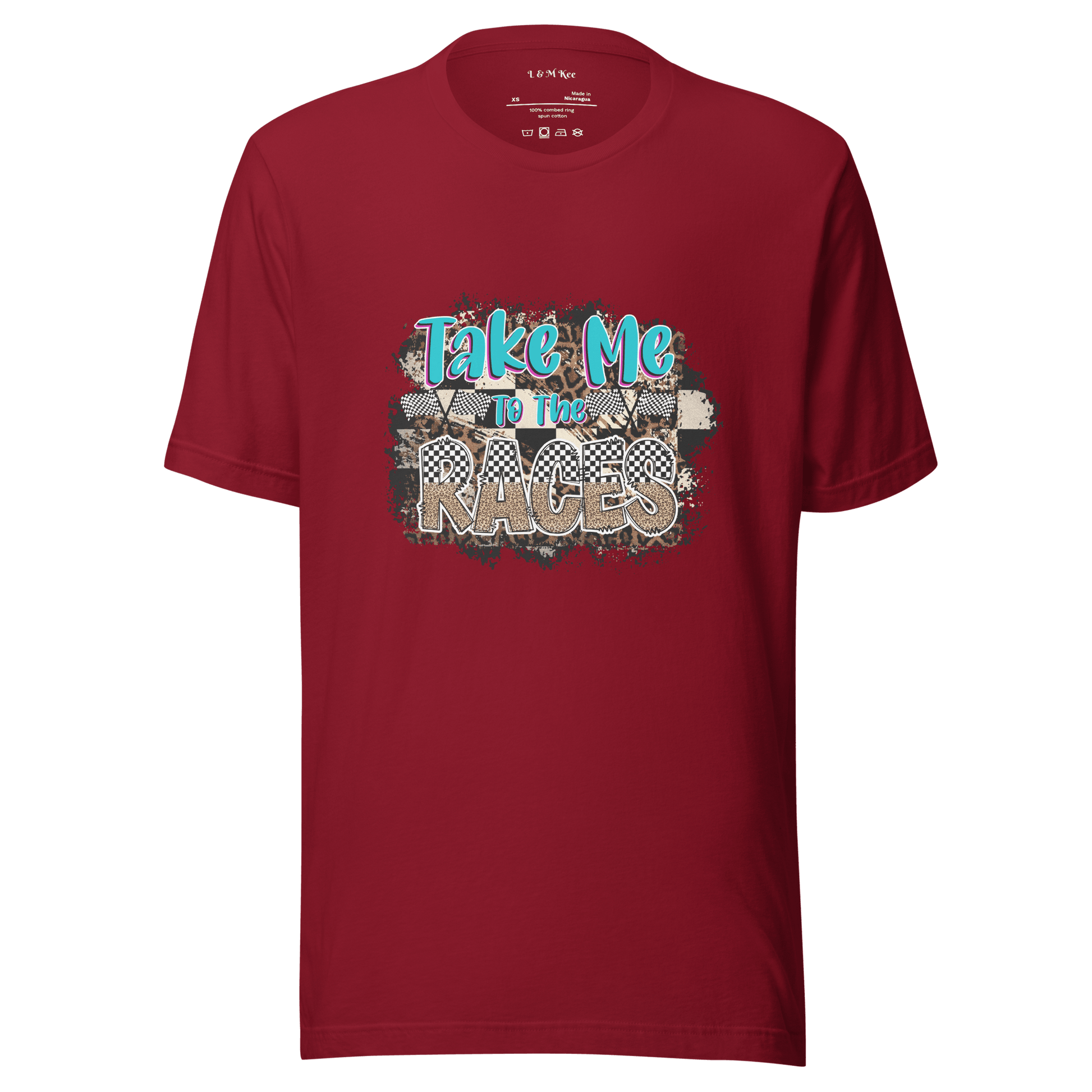 Take Me To the Races Unisex T-shirt - L & M Kee, LLC