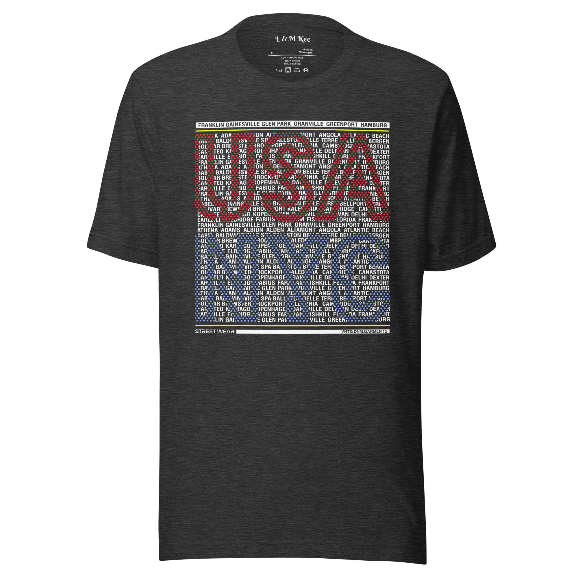 USA NYC Streetwear Unisex t-shirt - L & M Kee, LLC
