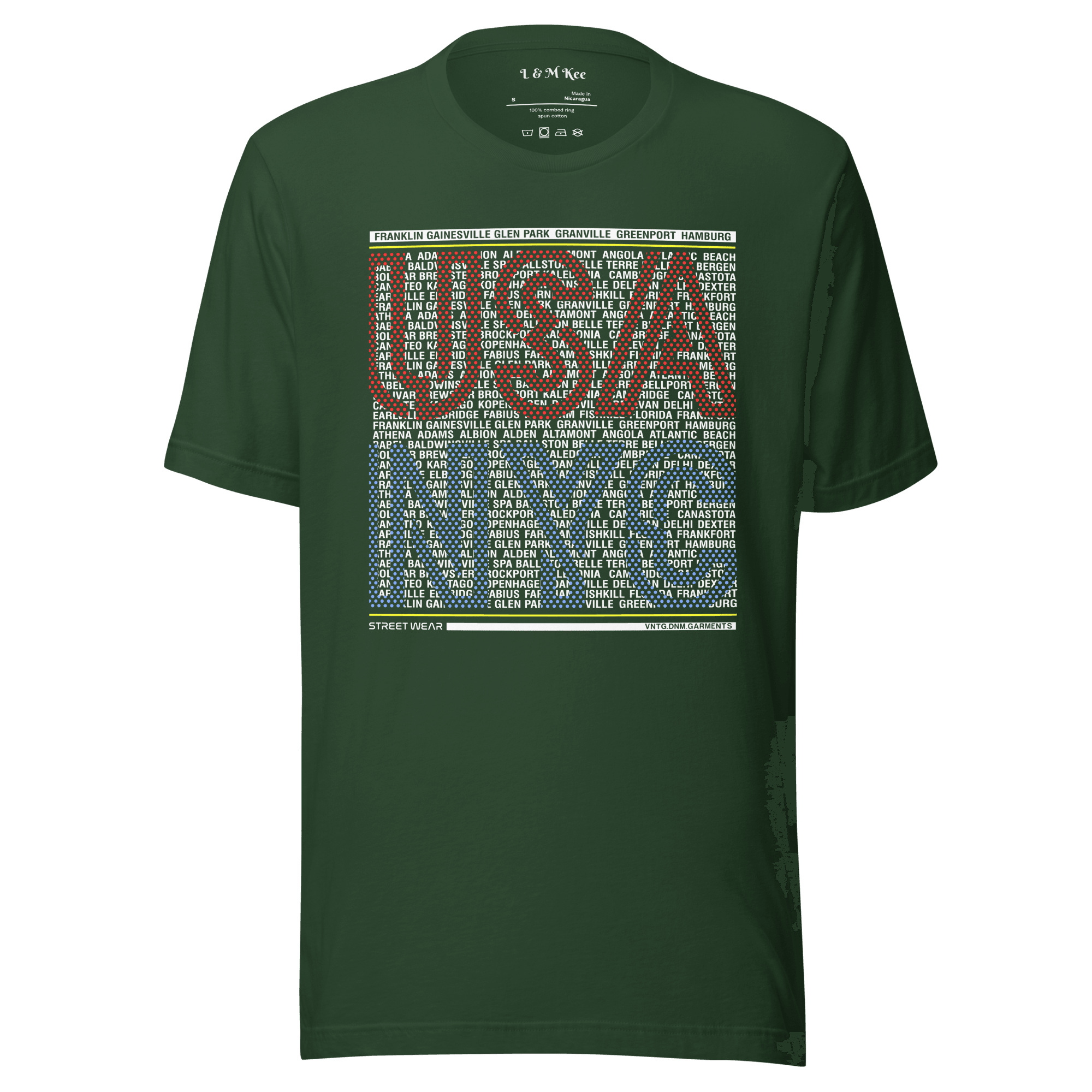 USA NYC Streetwear Unisex t-shirt - L & M Kee, LLC