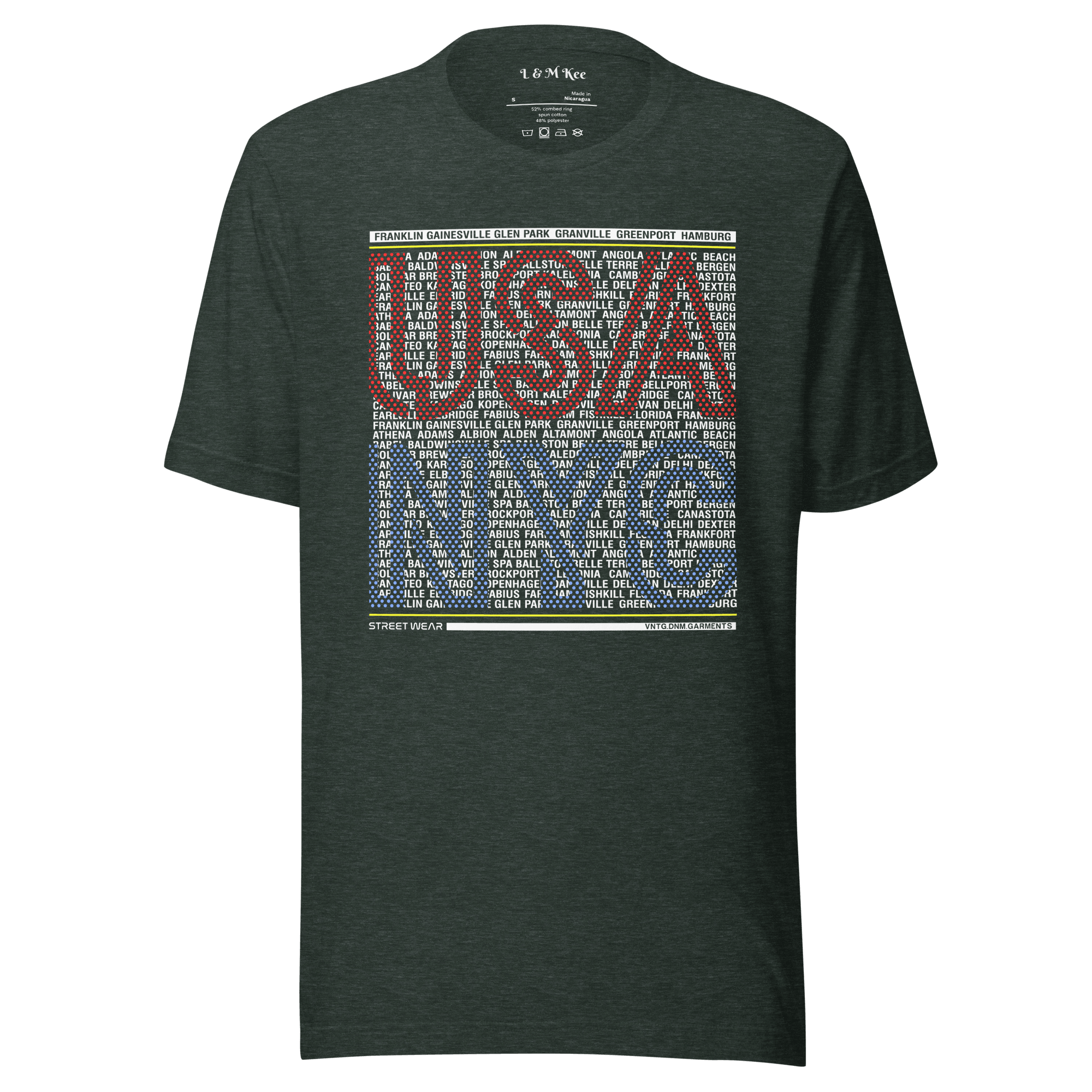 USA NYC Streetwear Unisex t-shirt - L & M Kee, LLC