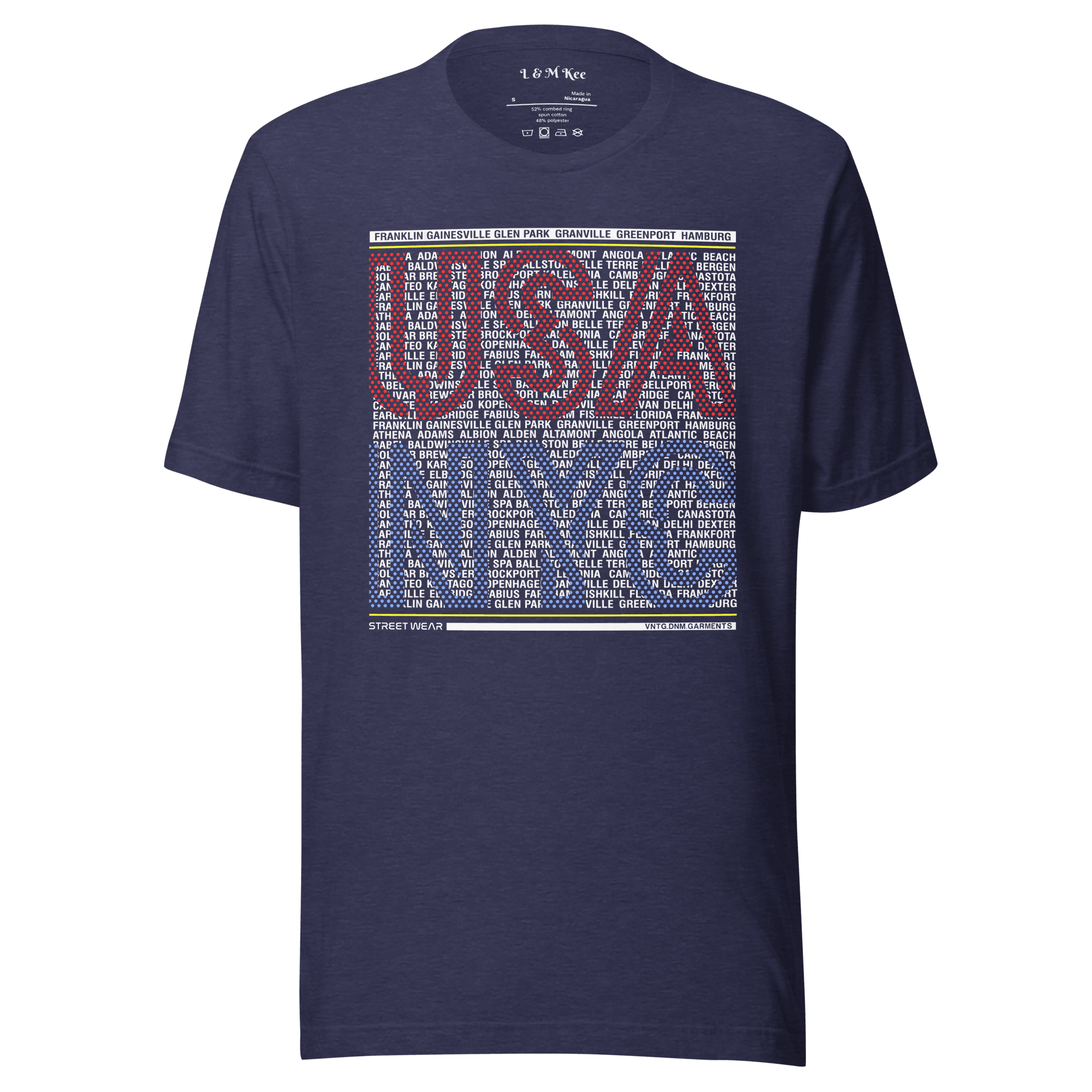 USA NYC Streetwear Unisex t-shirt - L & M Kee, LLC
