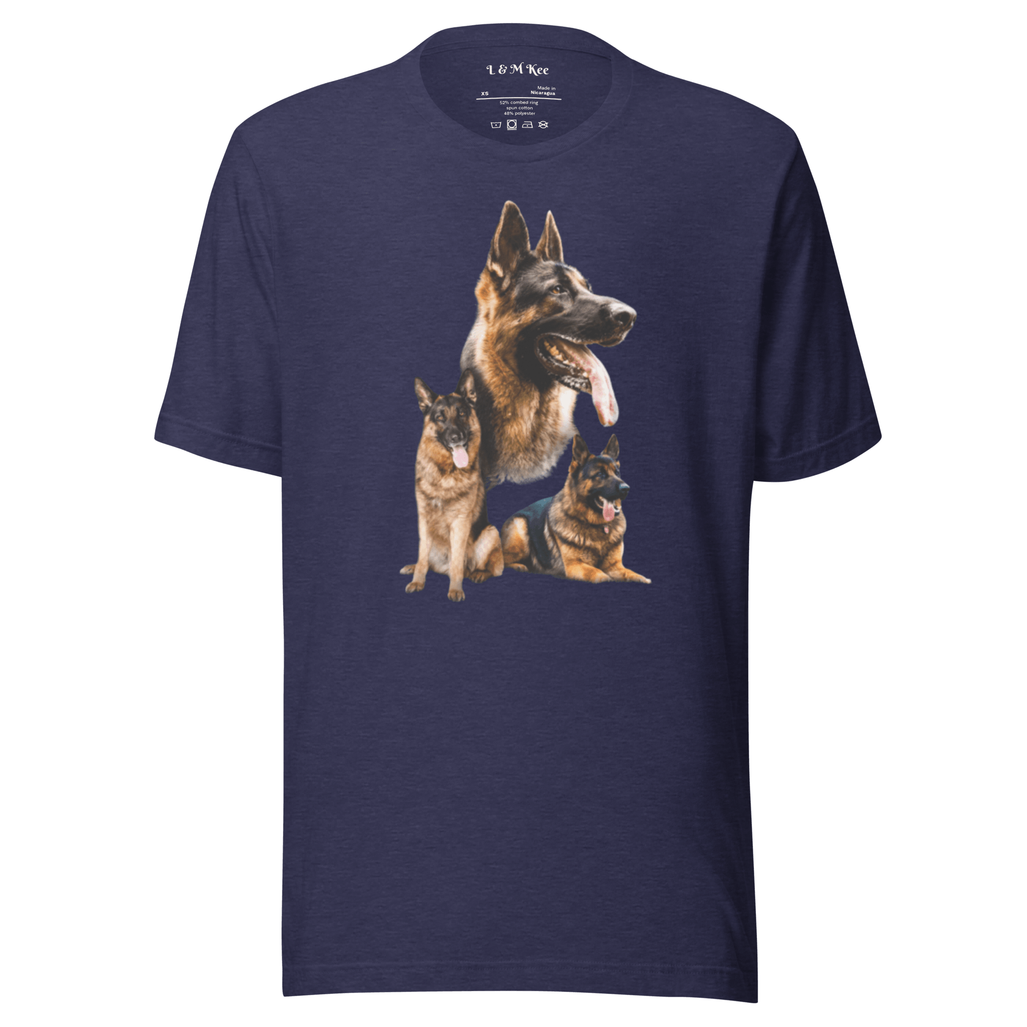 German Shephard Unisex t-shirt - L & M Kee, LLC