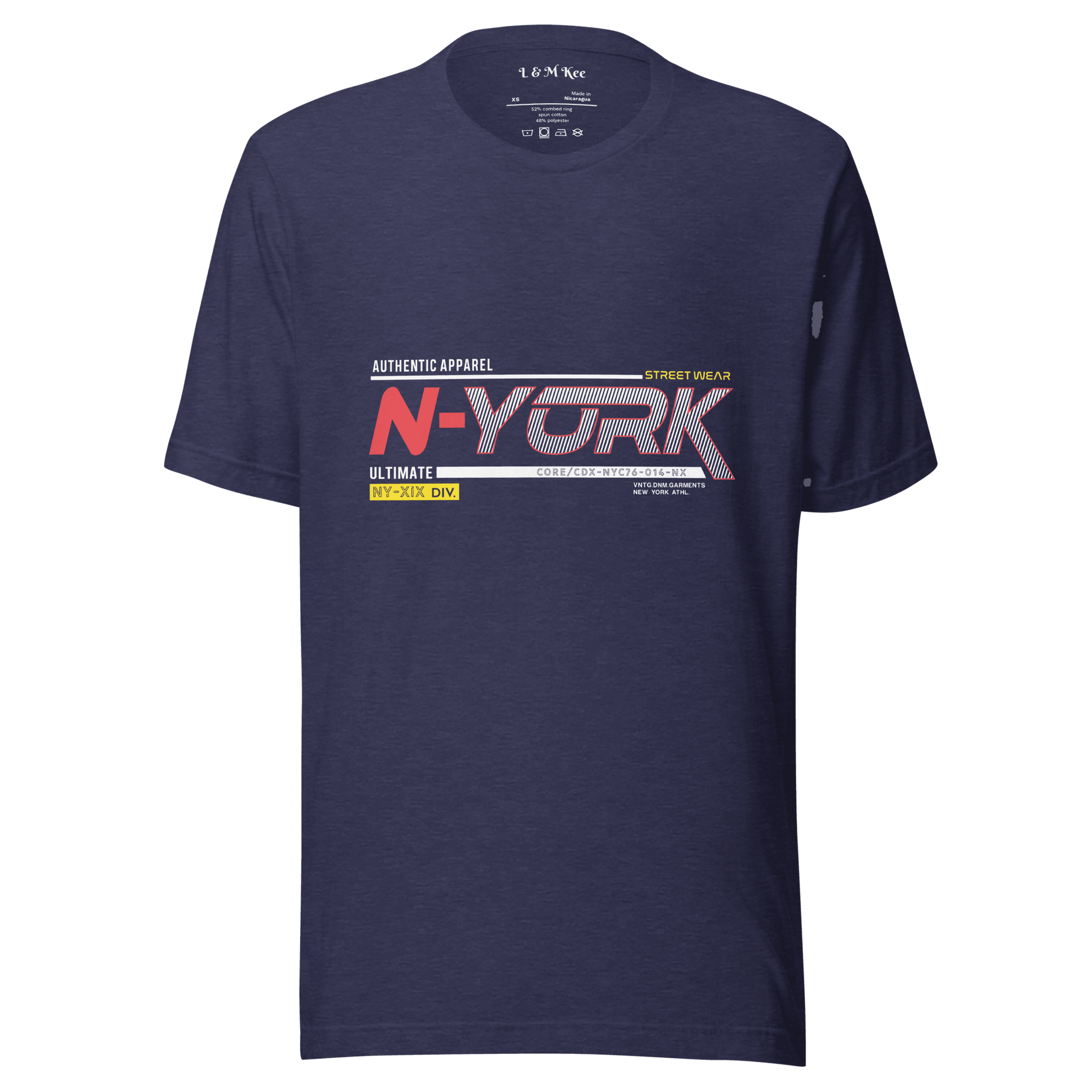 Authentic Apparel N York Unisex t-shirt - L & M Kee, LLC