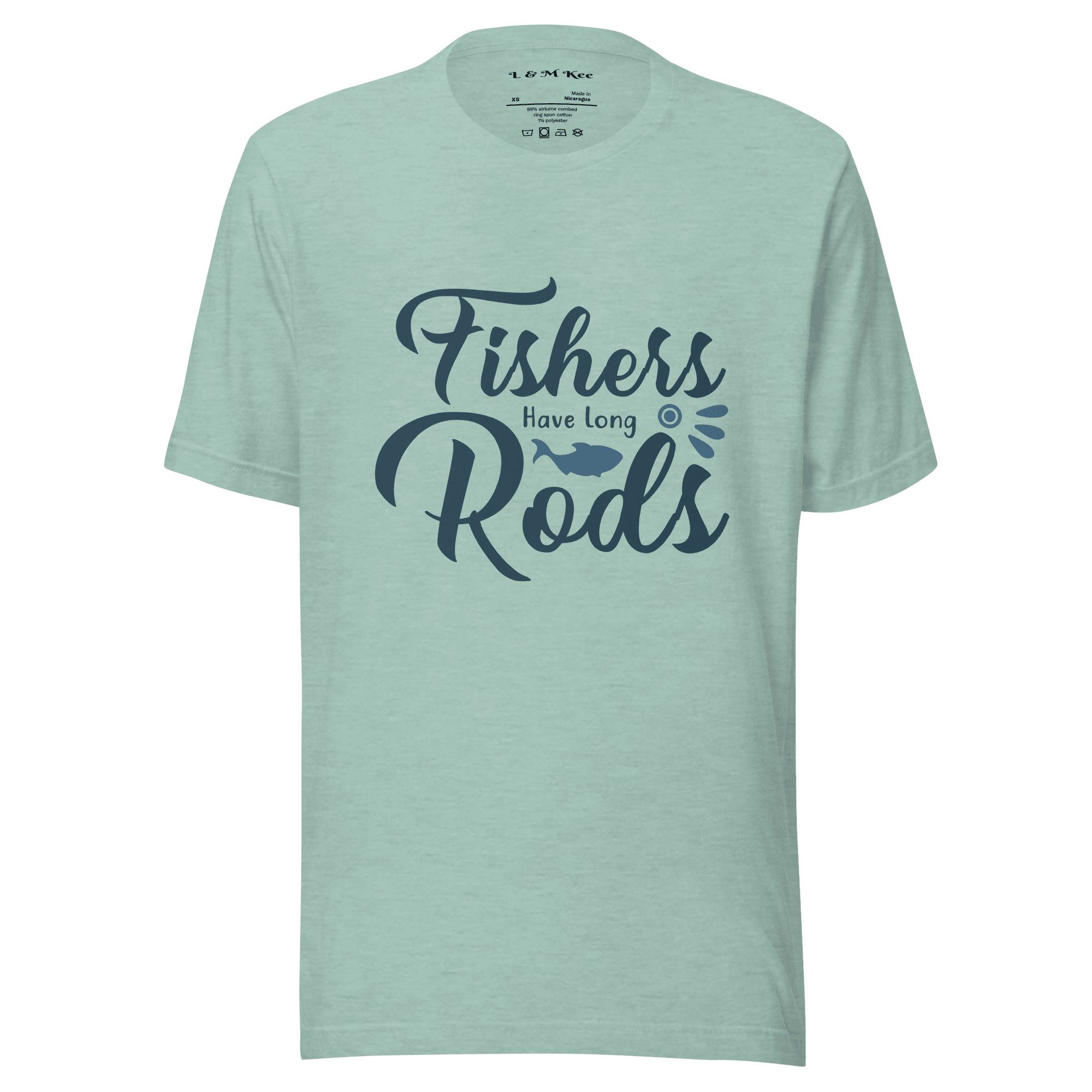 Fishers Have Long Rods Unisex t-shirt - L & M Kee, LLC