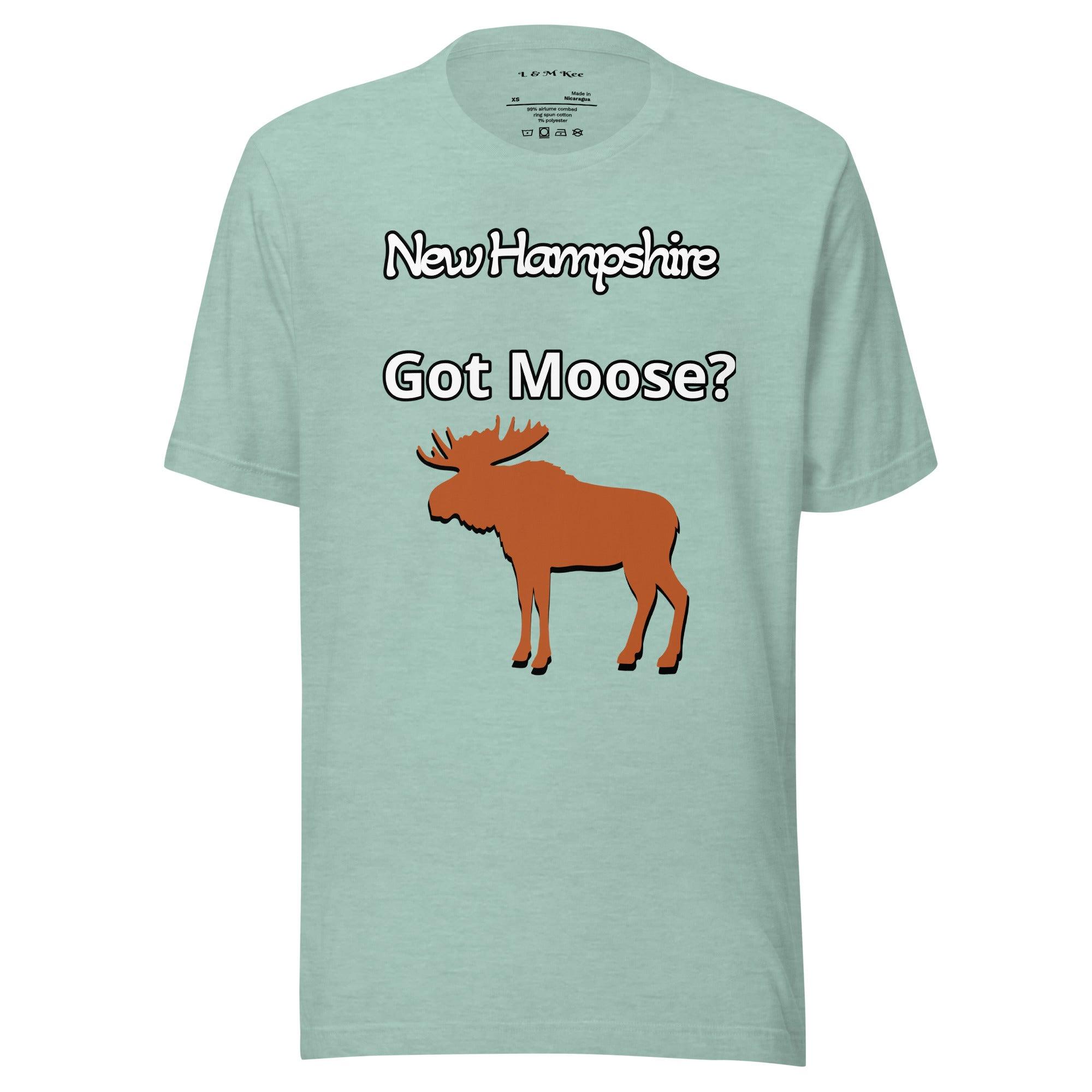 New Hampshire Got Moose Unisex t-shirt - L & M Kee, LLC