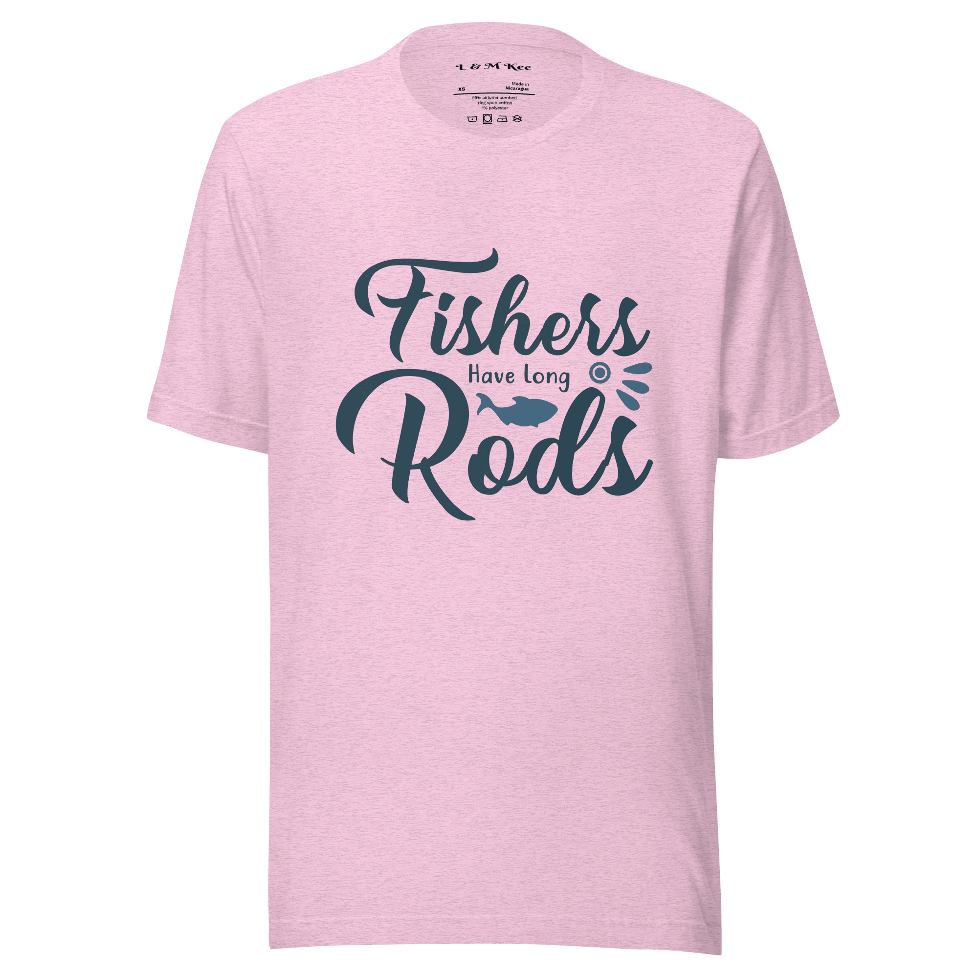 Fishers Have Long Rods Unisex t-shirt - L & M Kee, LLC