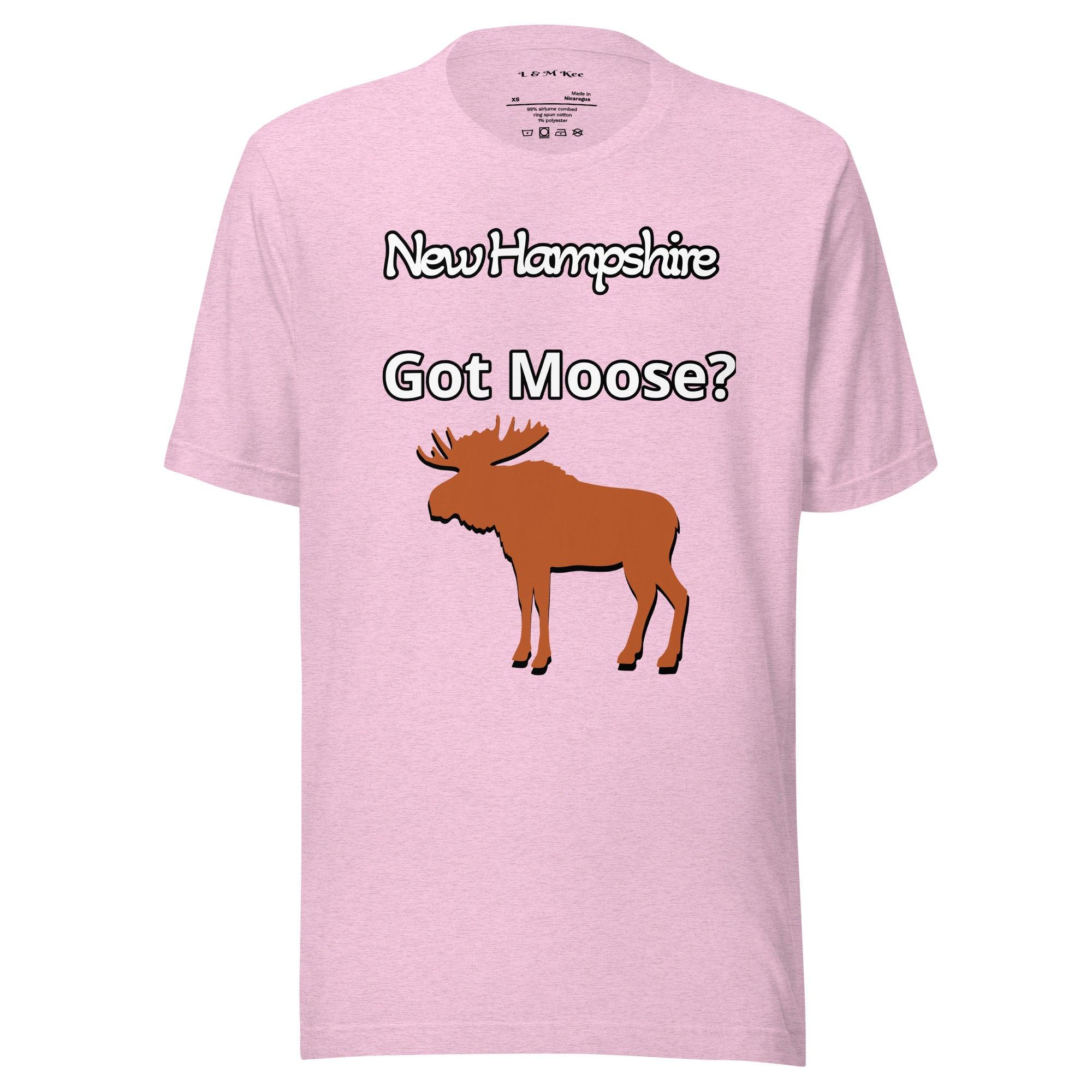 New Hampshire Got Moose Unisex t-shirt - L & M Kee, LLC