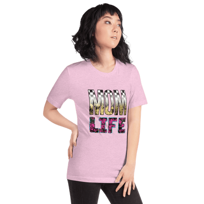 Mom Life Racing Unisex T-shirt - L & M Kee, LLC