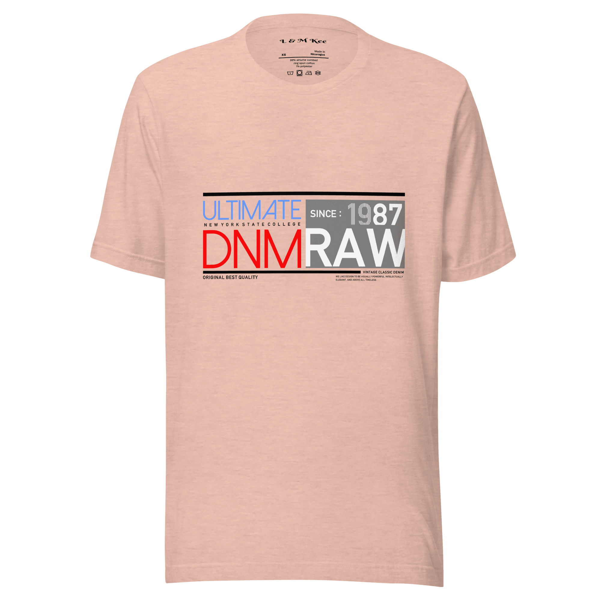 DNM Raw Streetwear Unisex t-shirt - L & M Kee, LLC