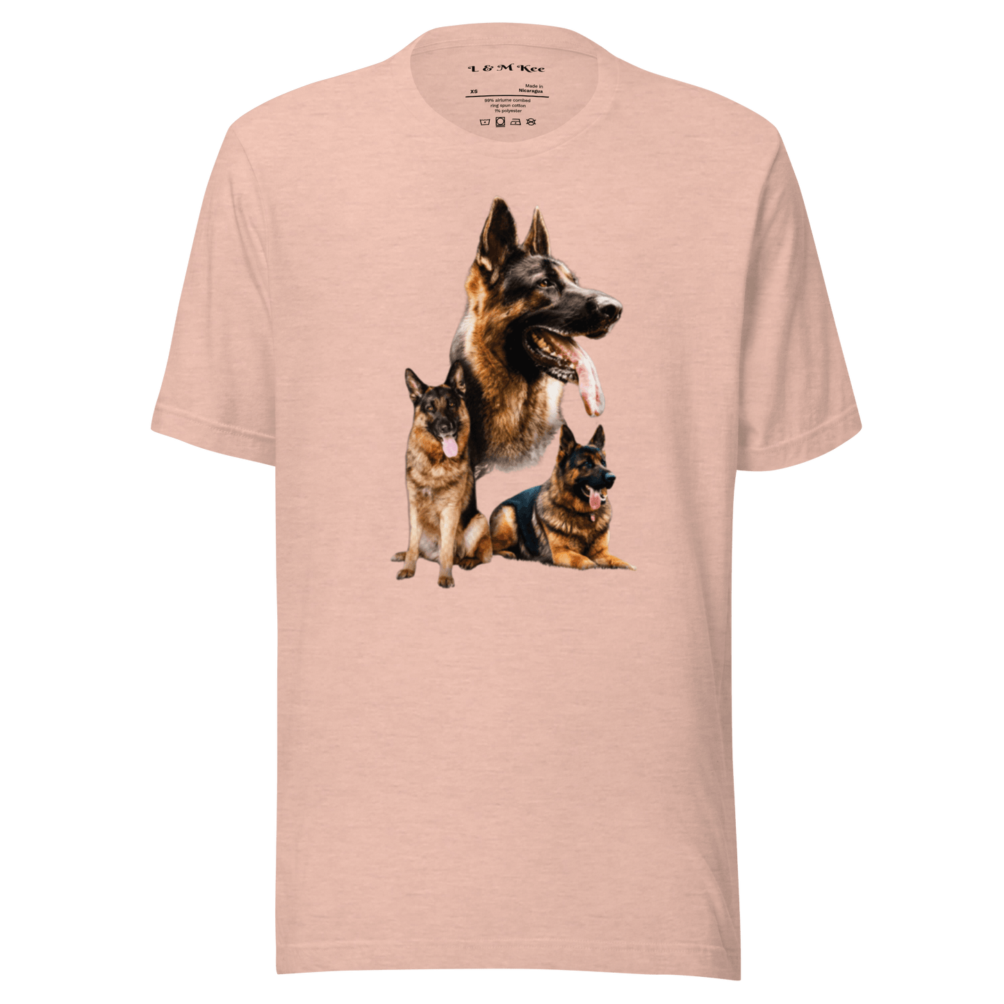 German Shephard Unisex t-shirt - L & M Kee, LLC