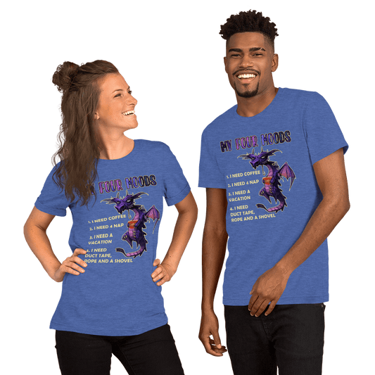 Purple Dragon Unisex T-shirt - L & M Kee, LLC