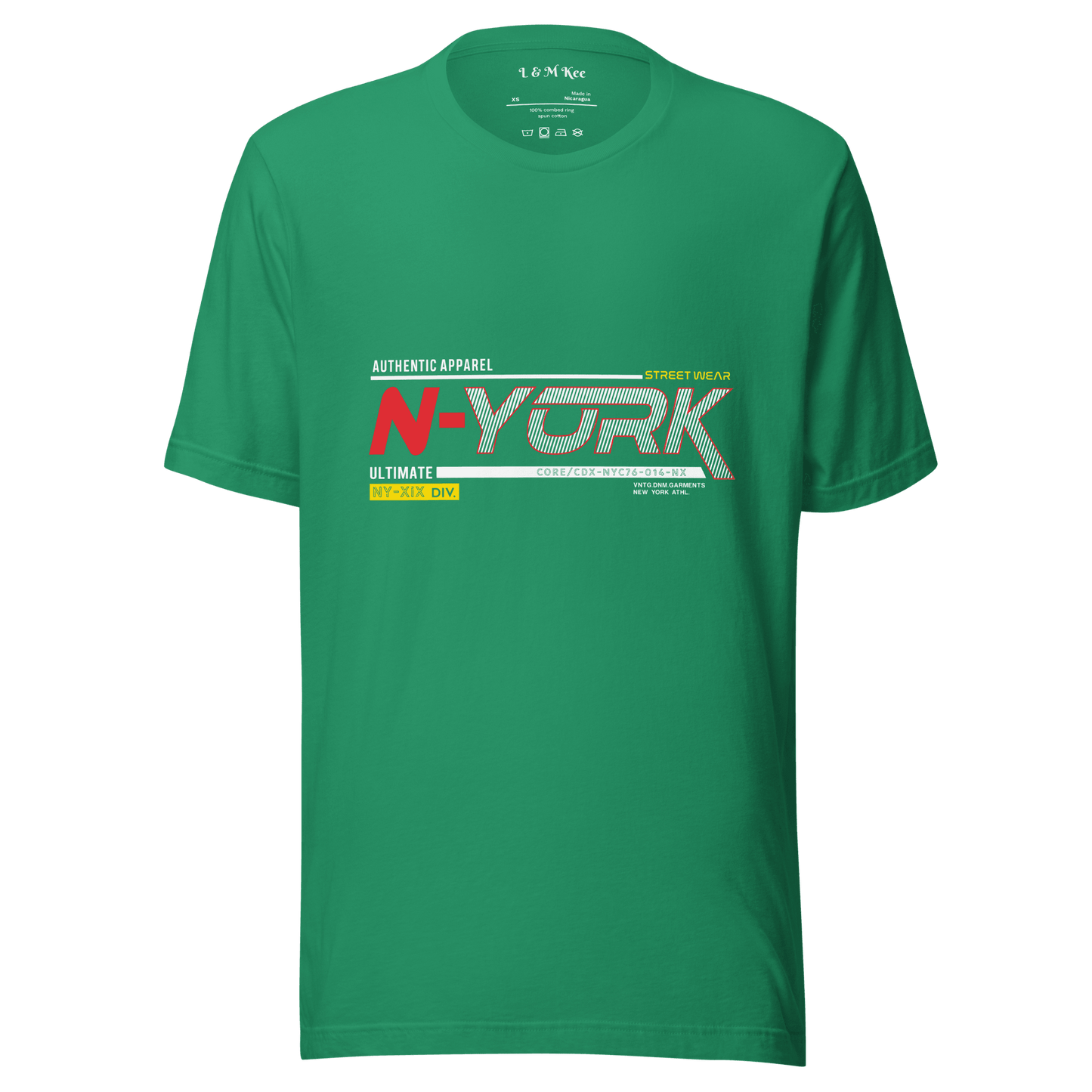 Authentic Apparel N York Unisex t-shirt - L & M Kee, LLC