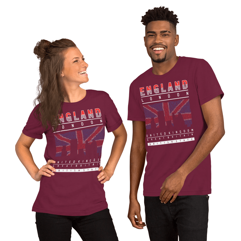 London England Streetwear Unisex T-shirt - L & M Kee, LLC