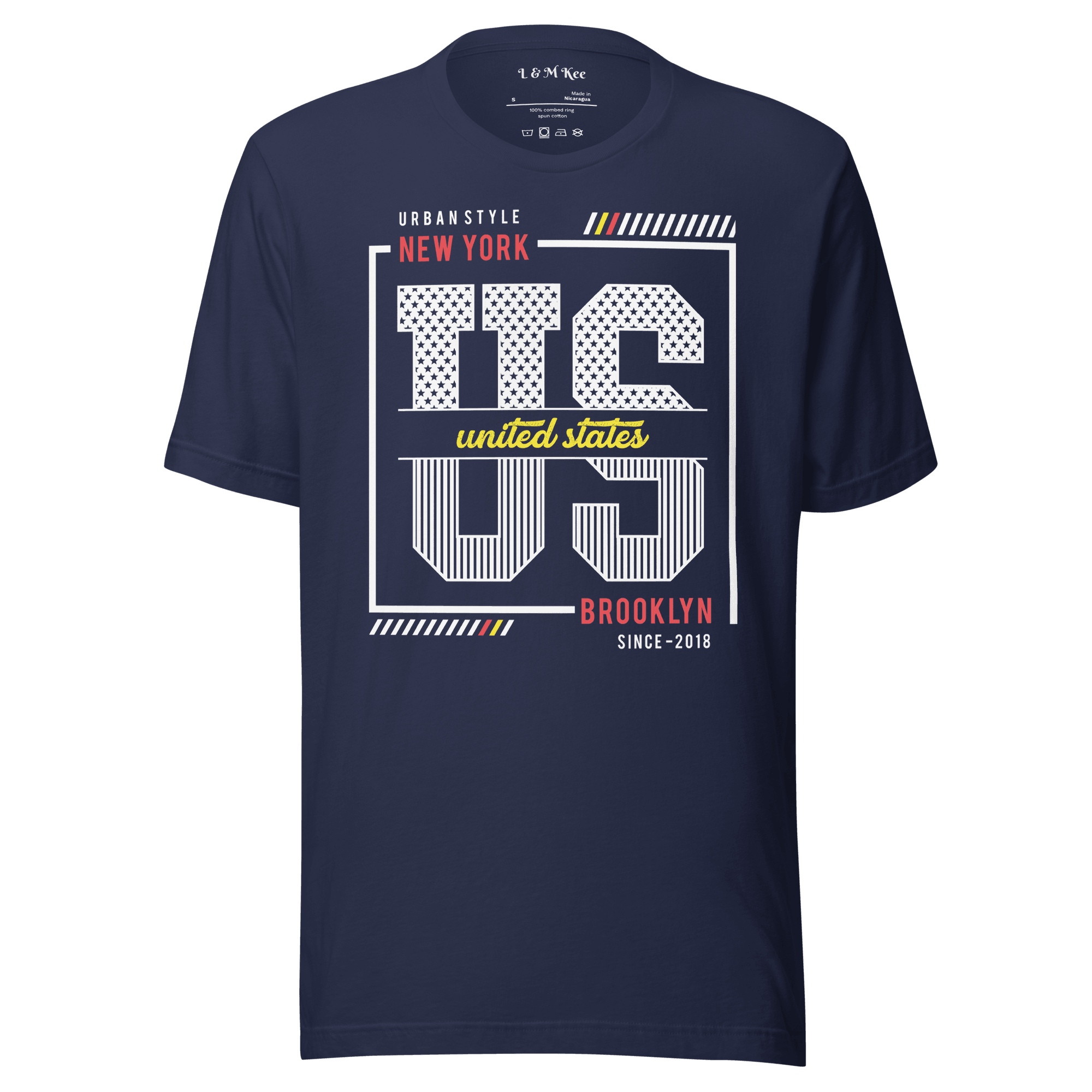 United States Urban Style Streetwear Unisex t-shirt - L & M Kee, LLC