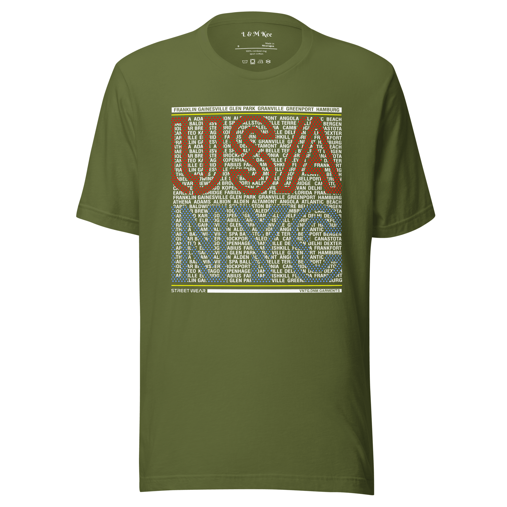 USA NYC Streetwear Unisex t-shirt - L & M Kee, LLC