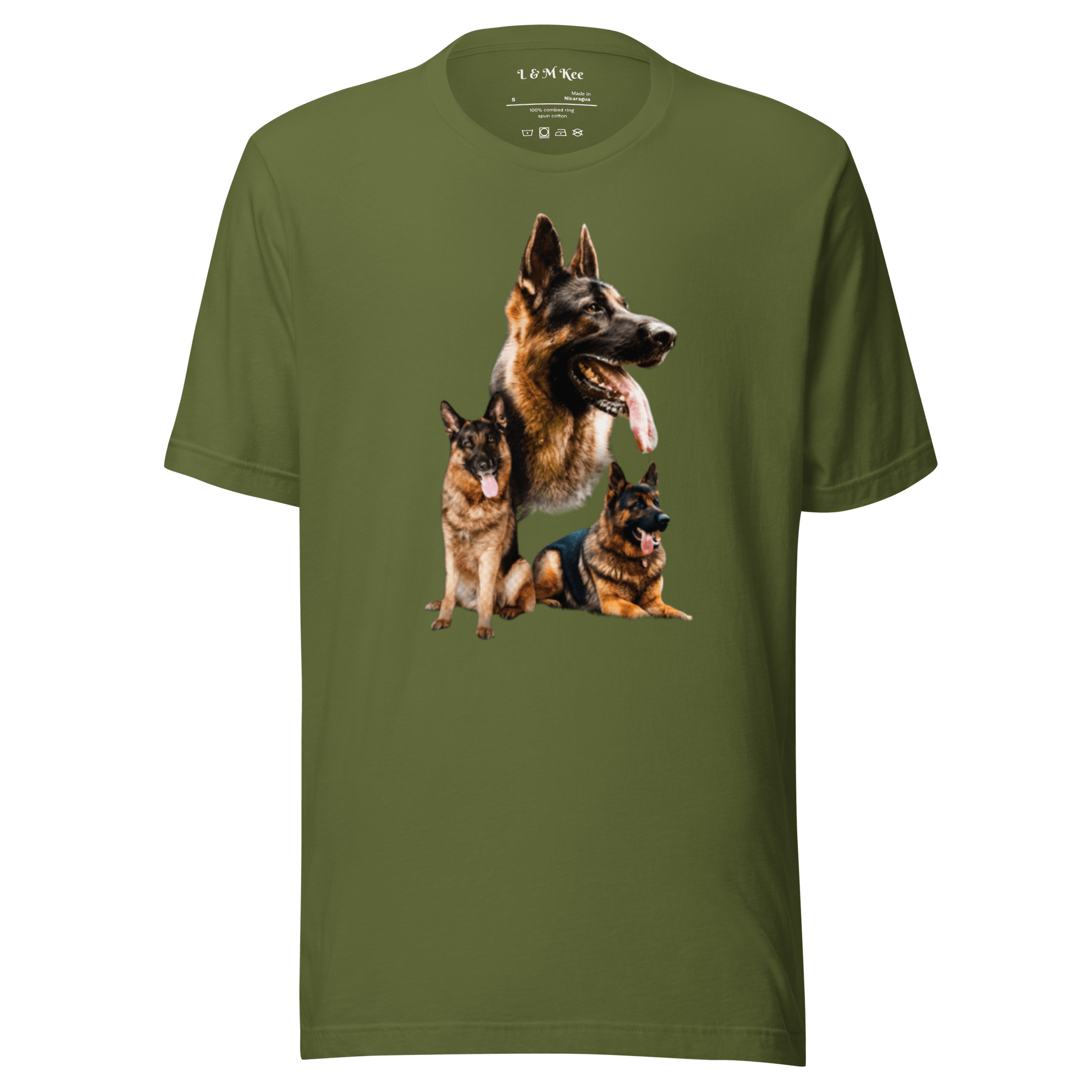 German Shephard Unisex t-shirt - L & M Kee, LLC