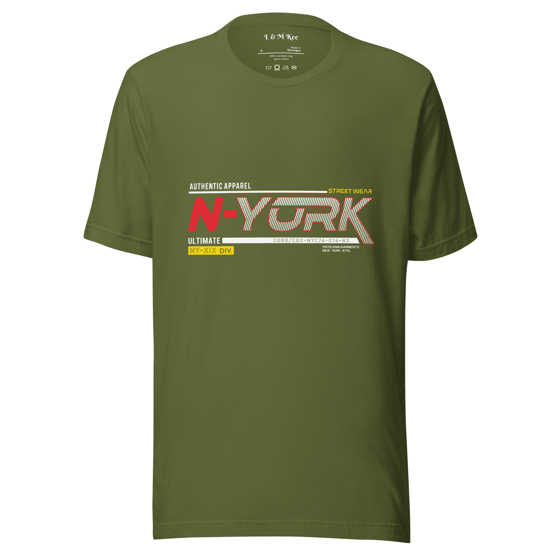 Authentic Apparel N York Unisex t-shirt - L & M Kee, LLC