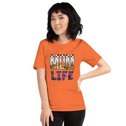 Mom Life Racing Unisex T-shirt - L & M Kee, LLC