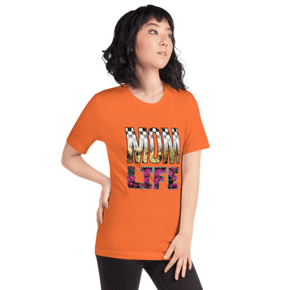 Mom Life Racing Unisex T-shirt - L & M Kee, LLC